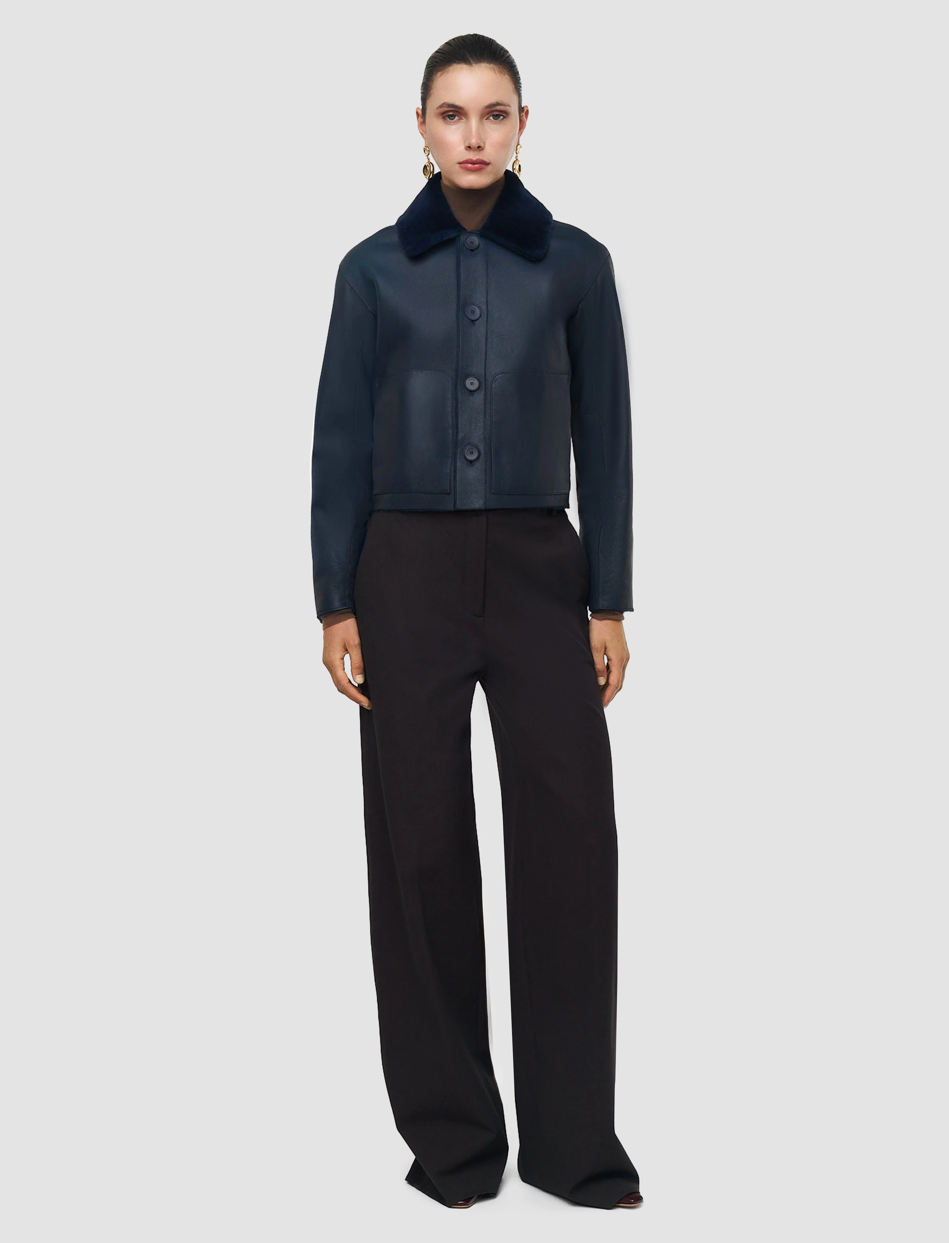 Alloway Reversible Soft Shearling Jacket - Image 3