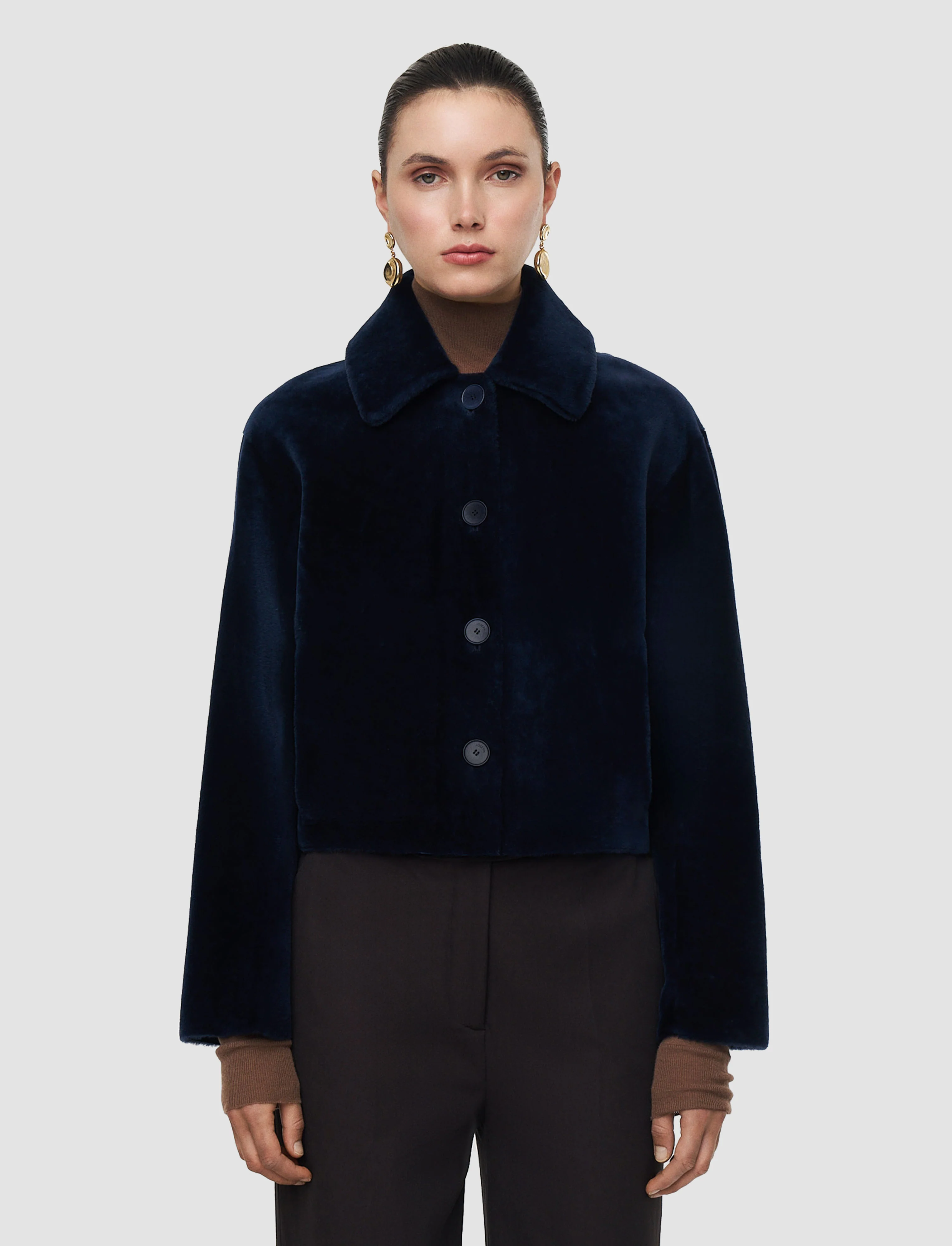 Alloway Reversible Soft Shearling Jacket - Image 4