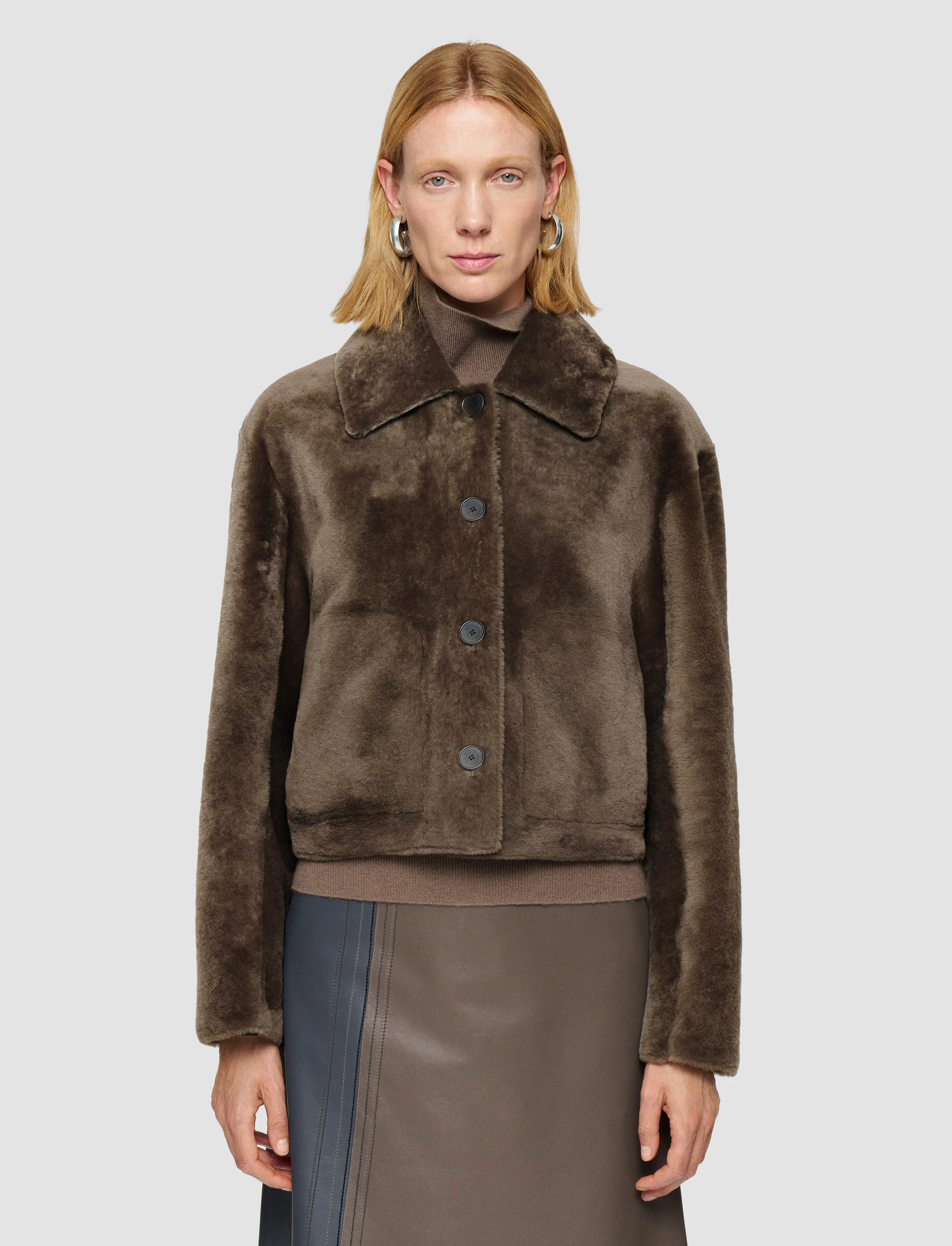 Alloway Reversible Soft Shearling Jacket - Image 4