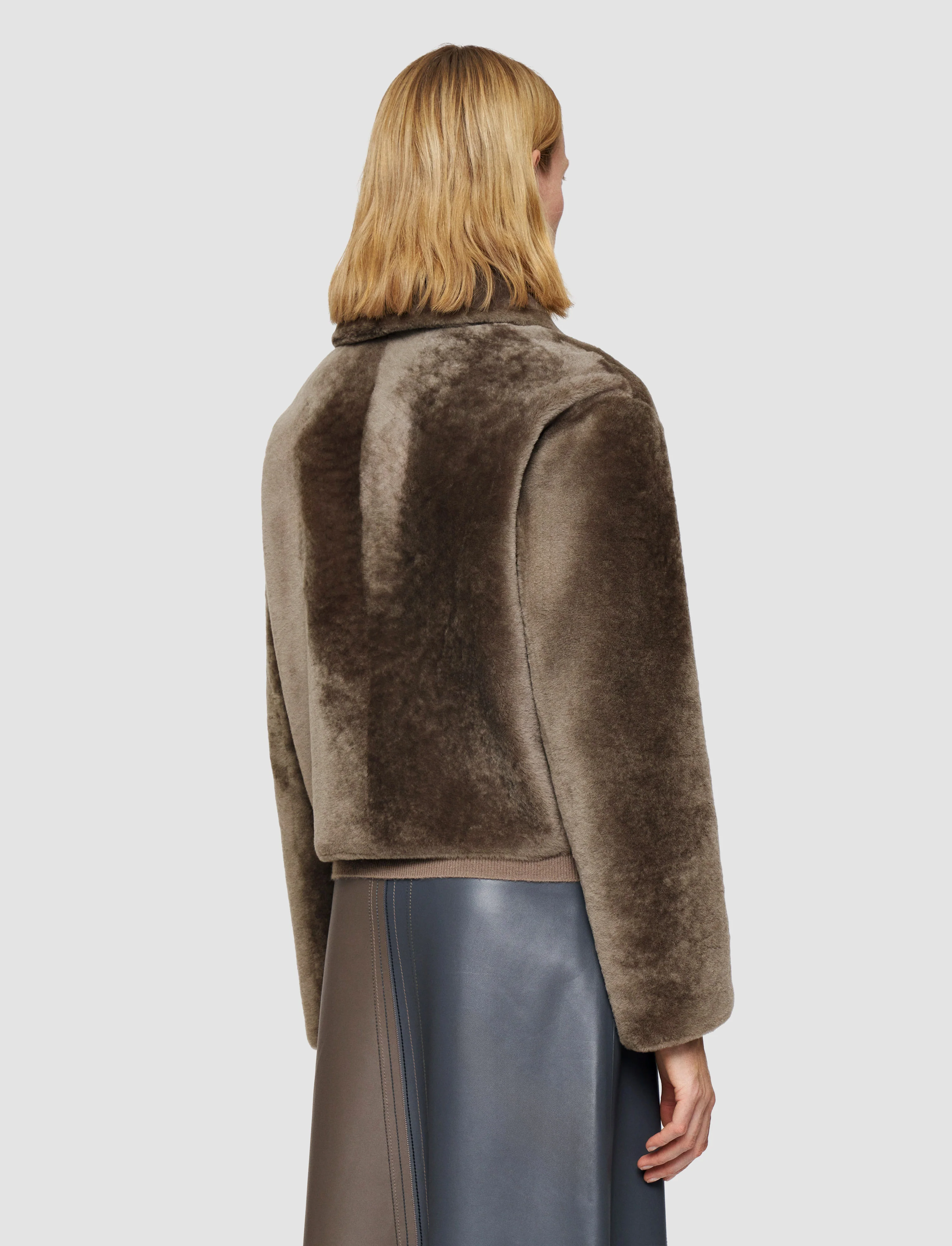 Alloway Reversible Soft Shearling Jacket - Image 5