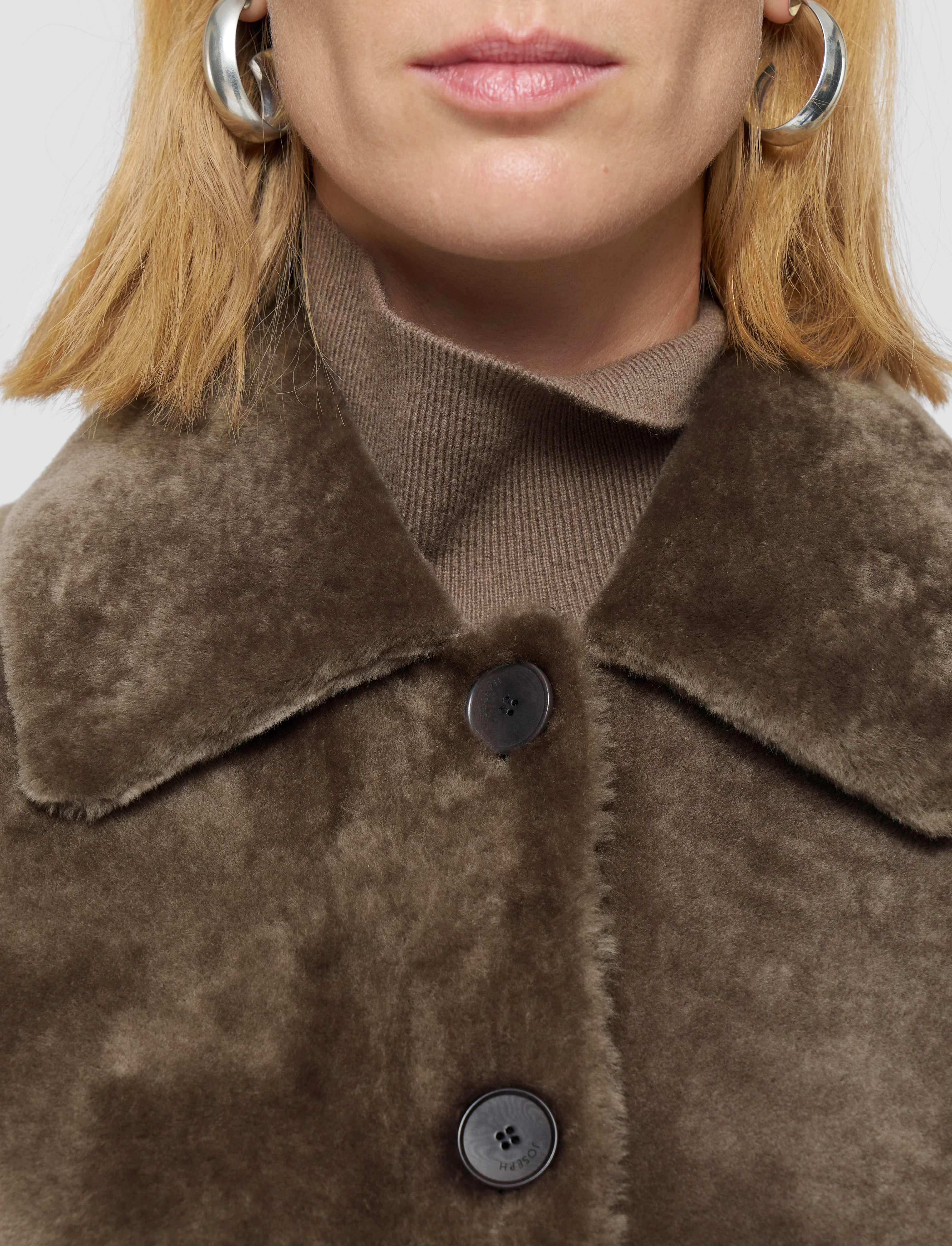 Alloway Reversible Soft Shearling Jacket - Image 7