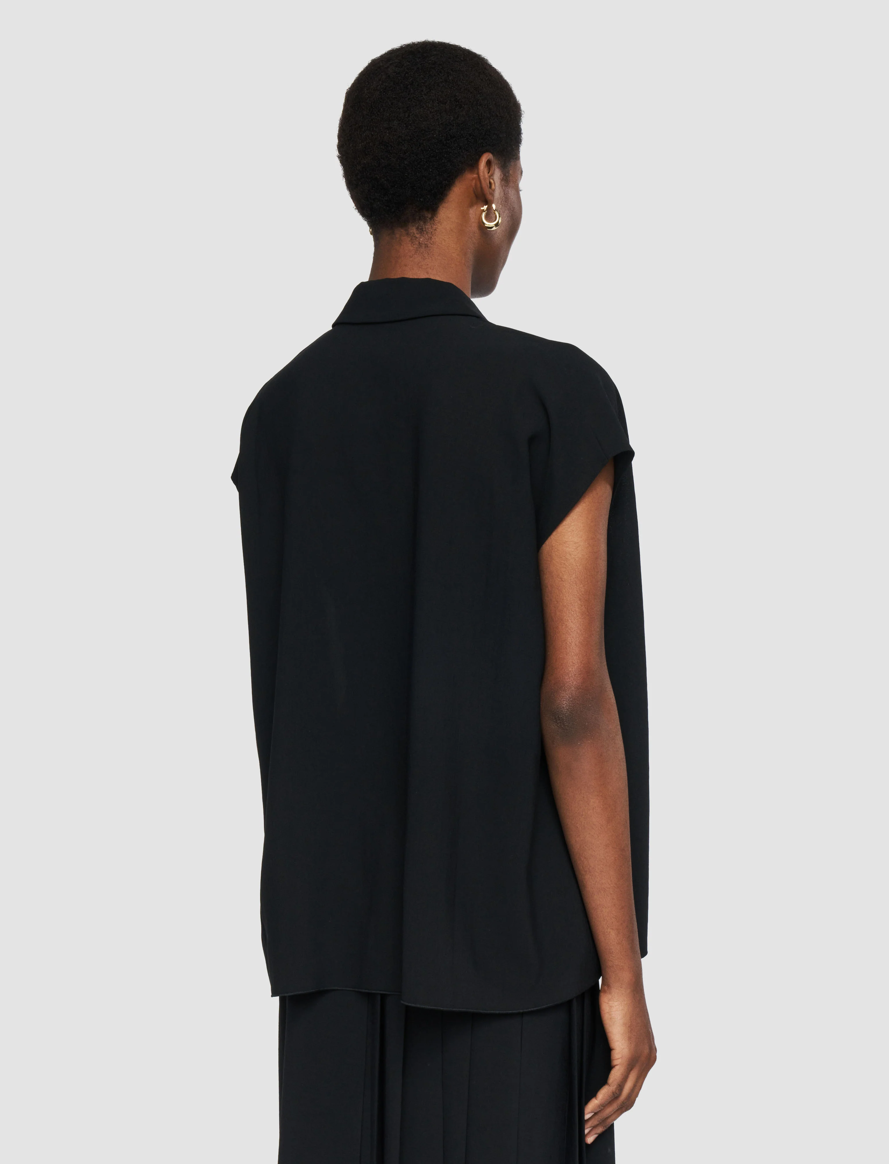Antin Airy Plissé Blouse - Image 3