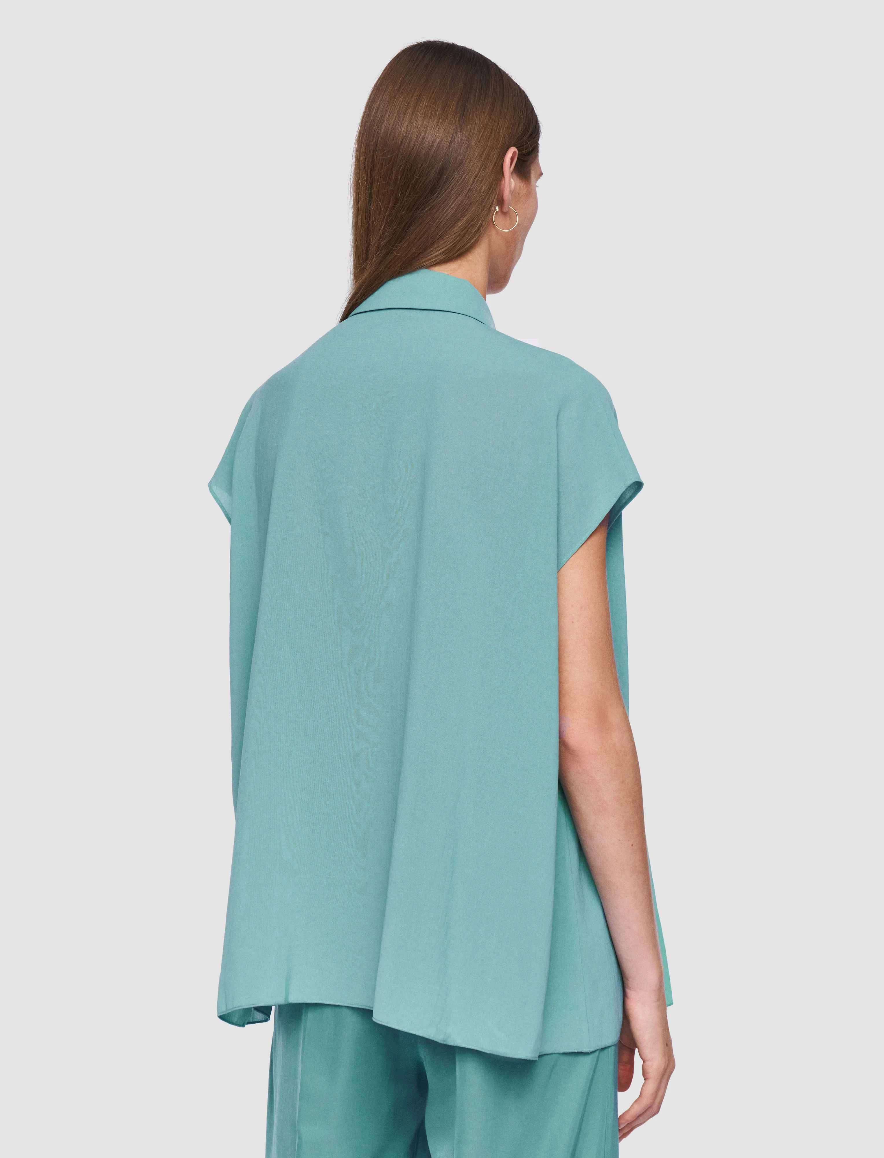 Antin Airy Plissé Blouse - Image 4