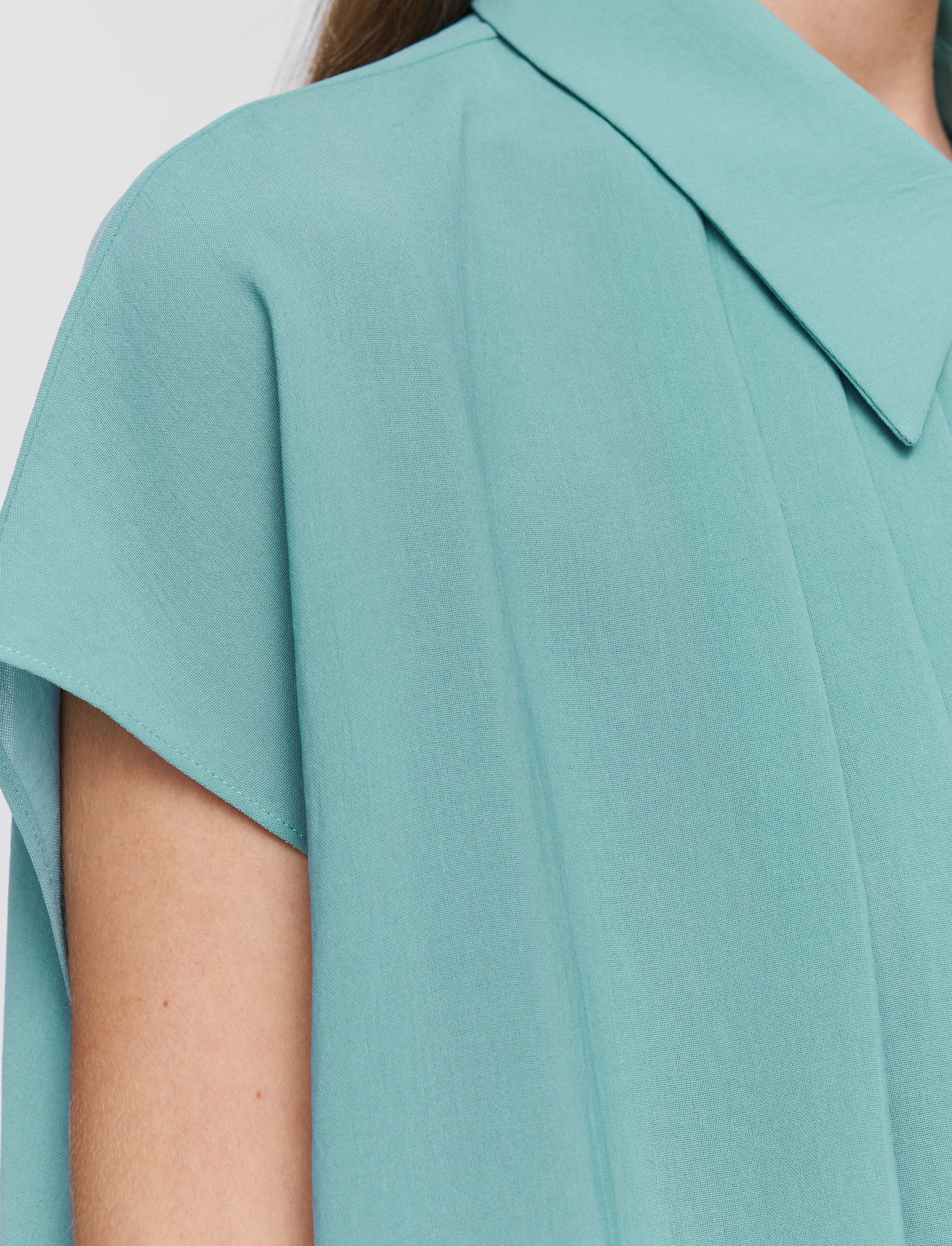 Antin Airy Plissé Blouse - Image 6