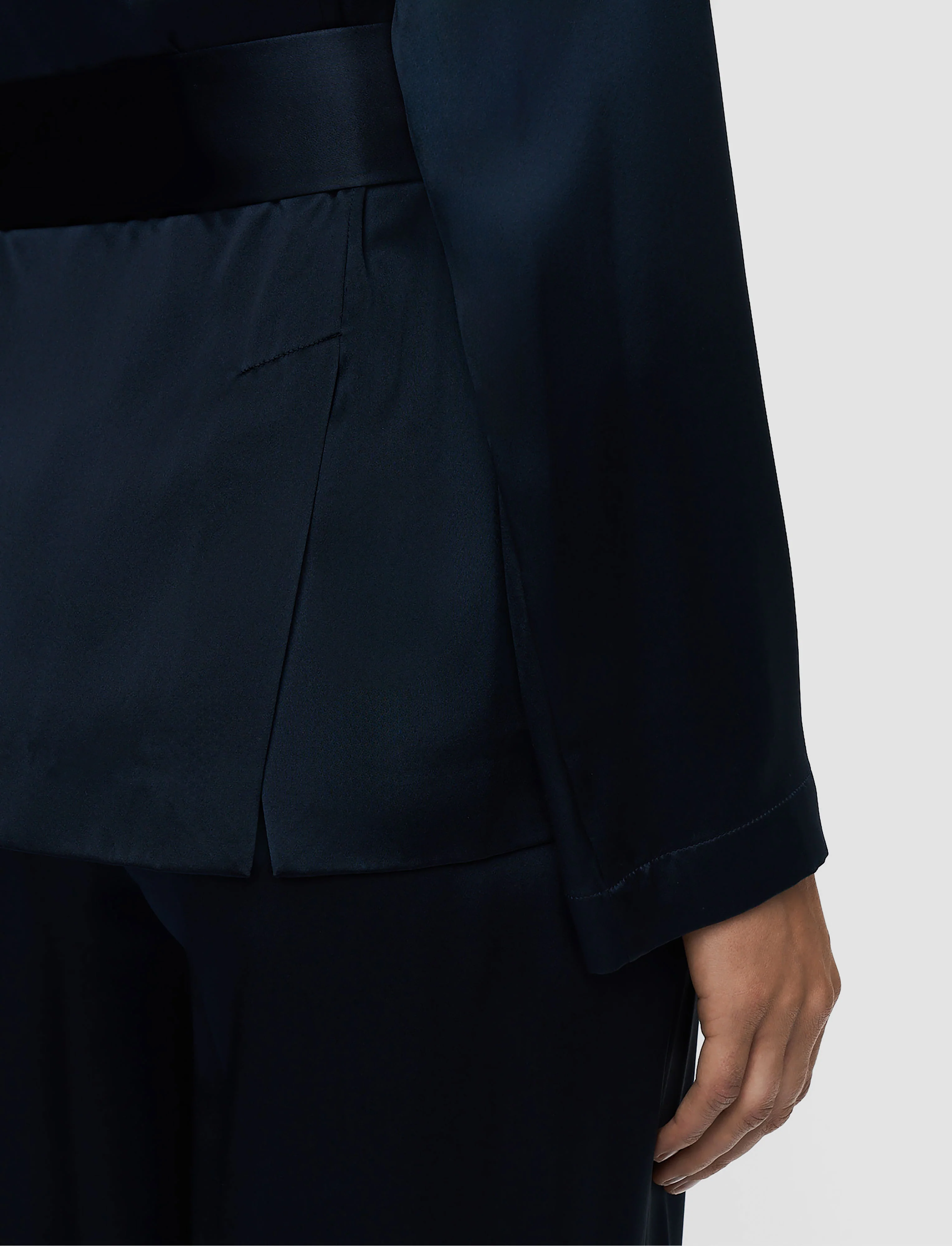 Archer Silk Satin Jacket - Image 5