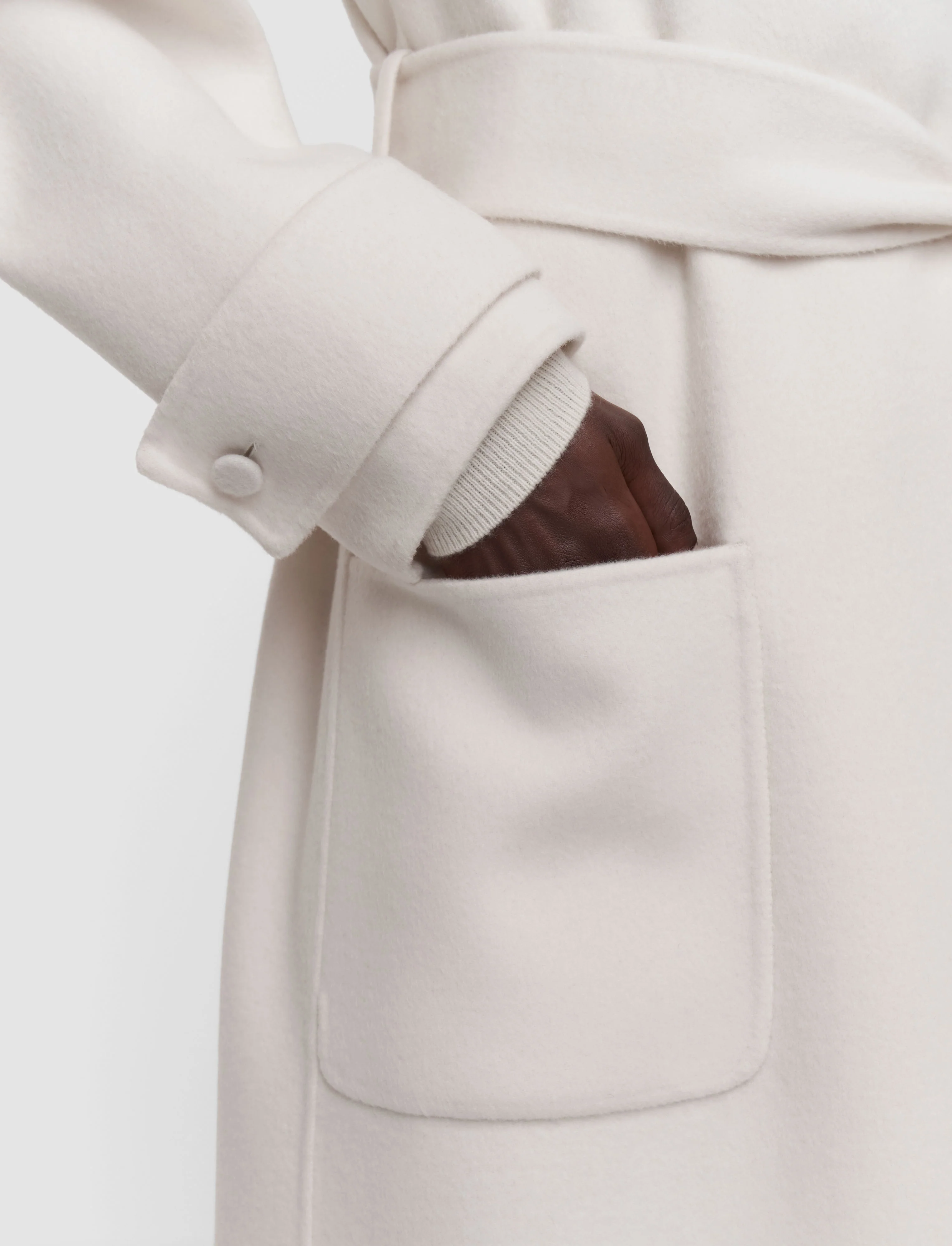 Arlina Double Face Cashmere Coat - Image 4