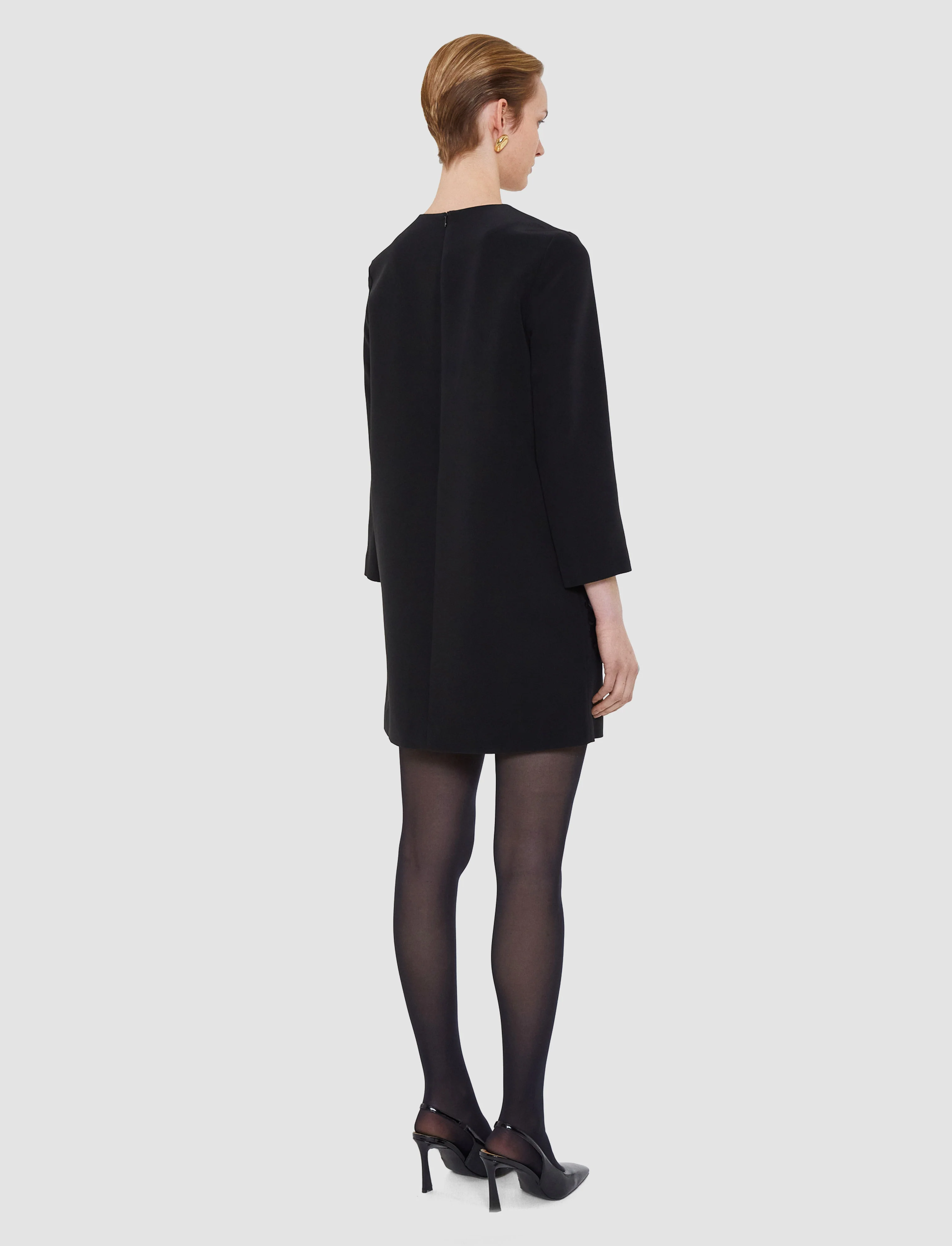 Bixio Satin Twill Dress - Image 3