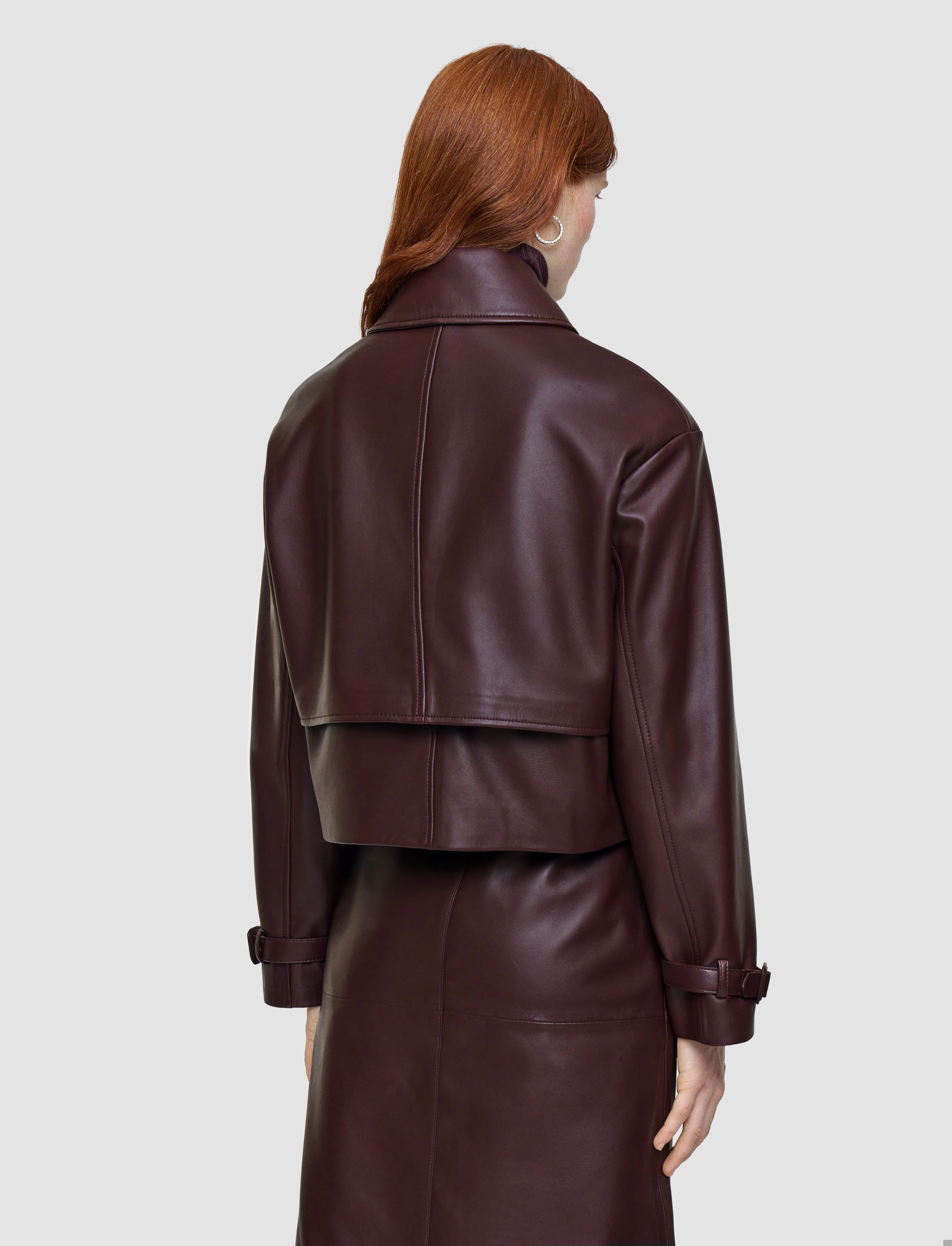 Blaise Nappa Leather Jacket - Image 4