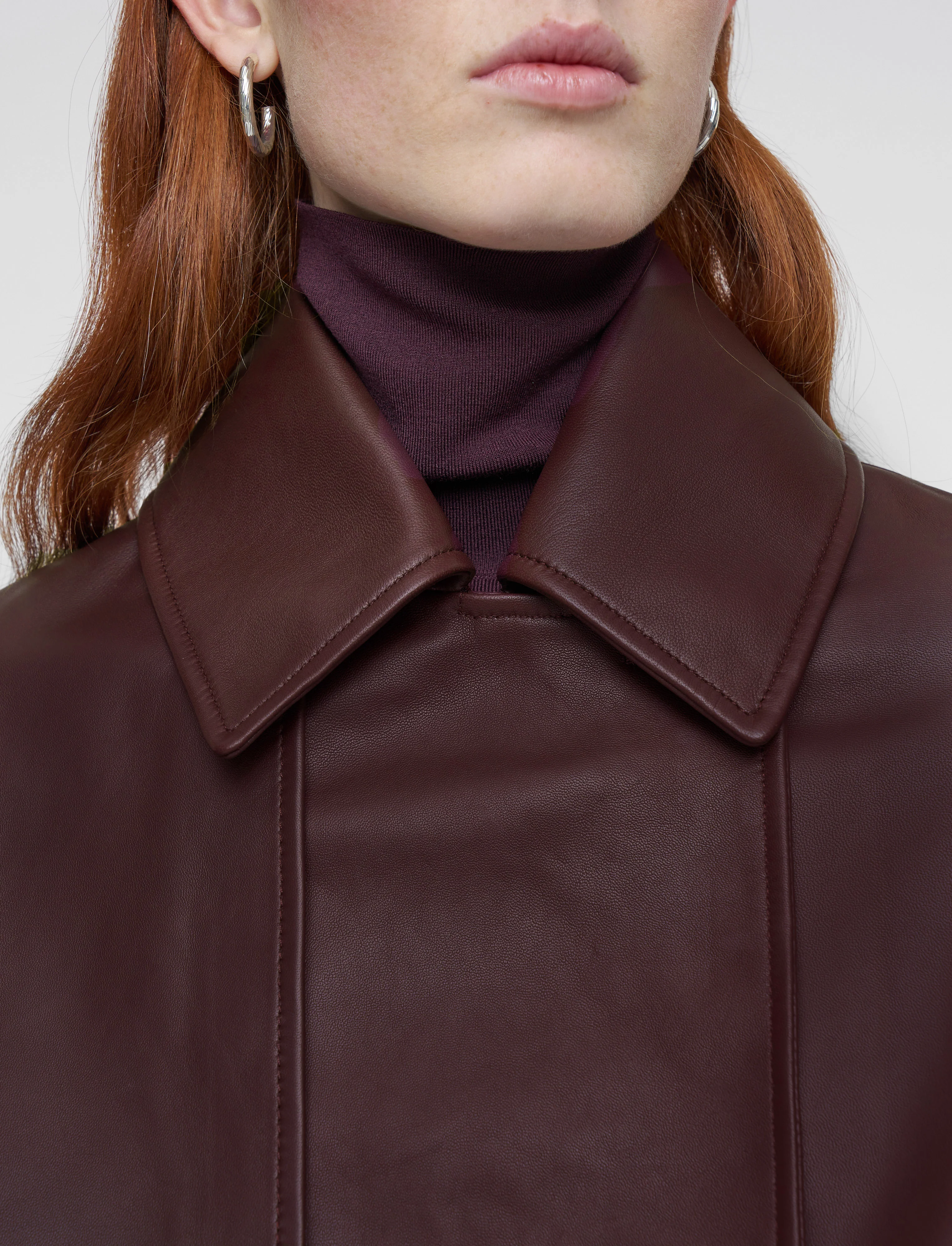 Blaise Nappa Leather Jacket - Image 5