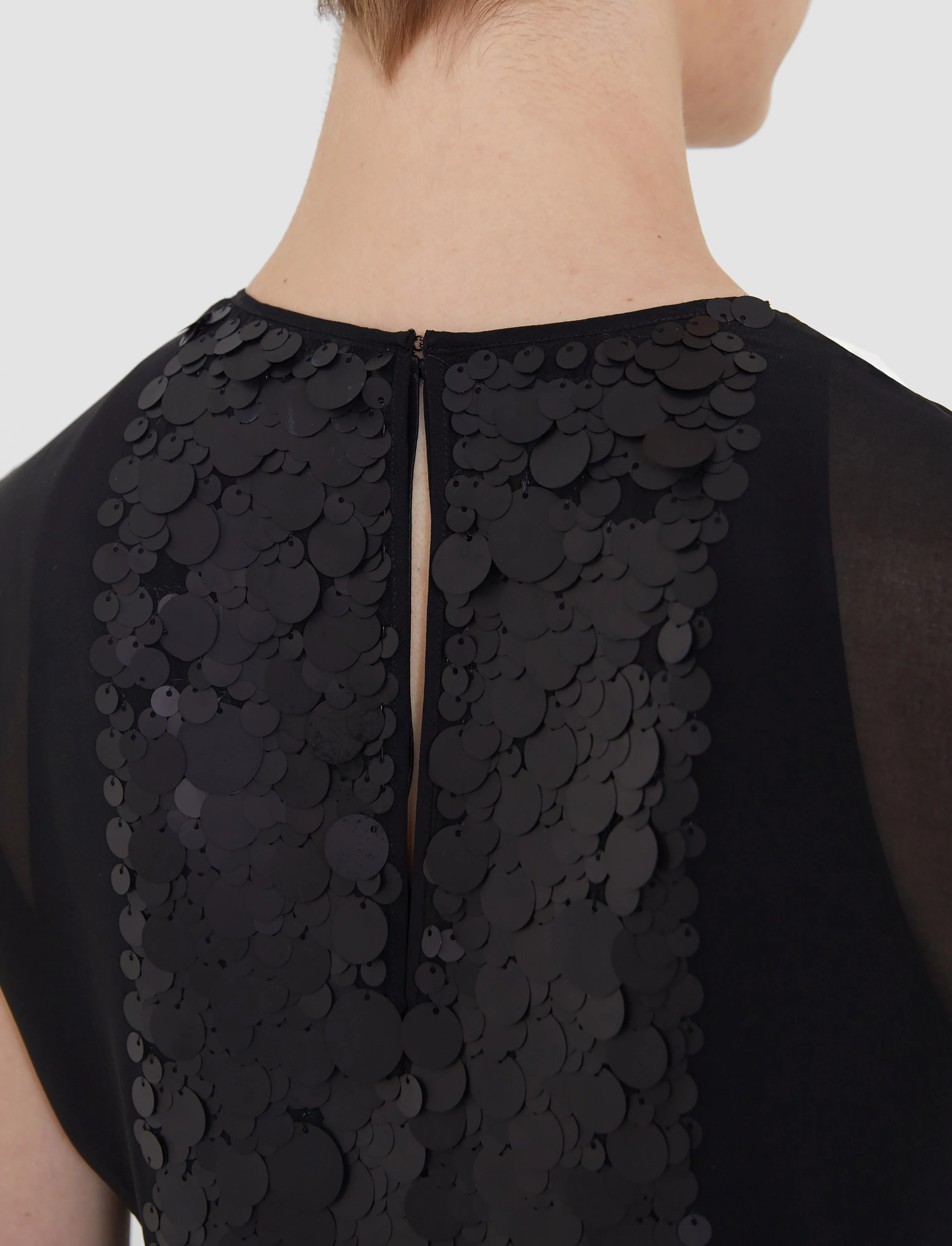 Boulle Two-Piece Chiffon Sequin Dress - Image 6
