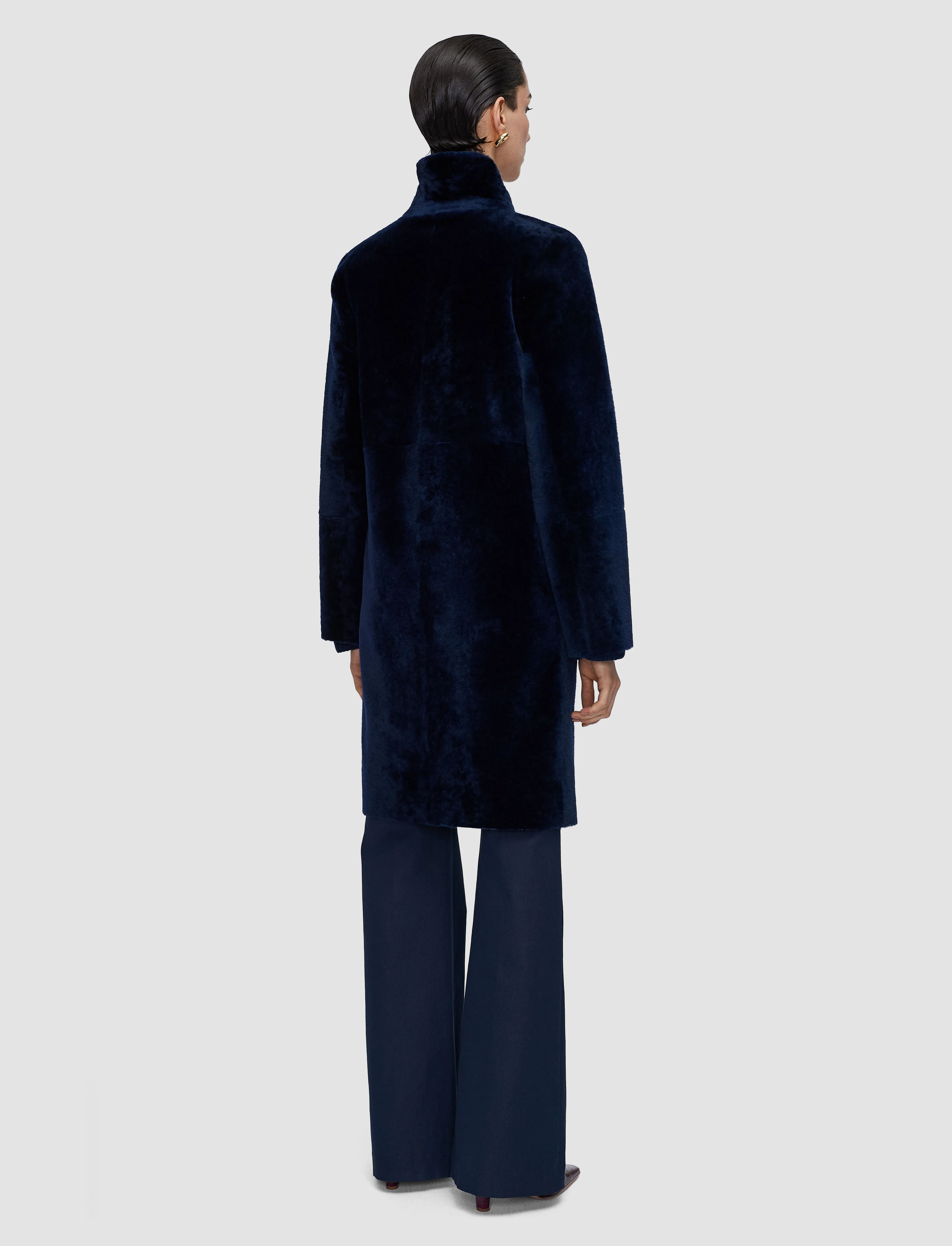 Britanny Reversible Soft Shearling Jacket - Image 4
