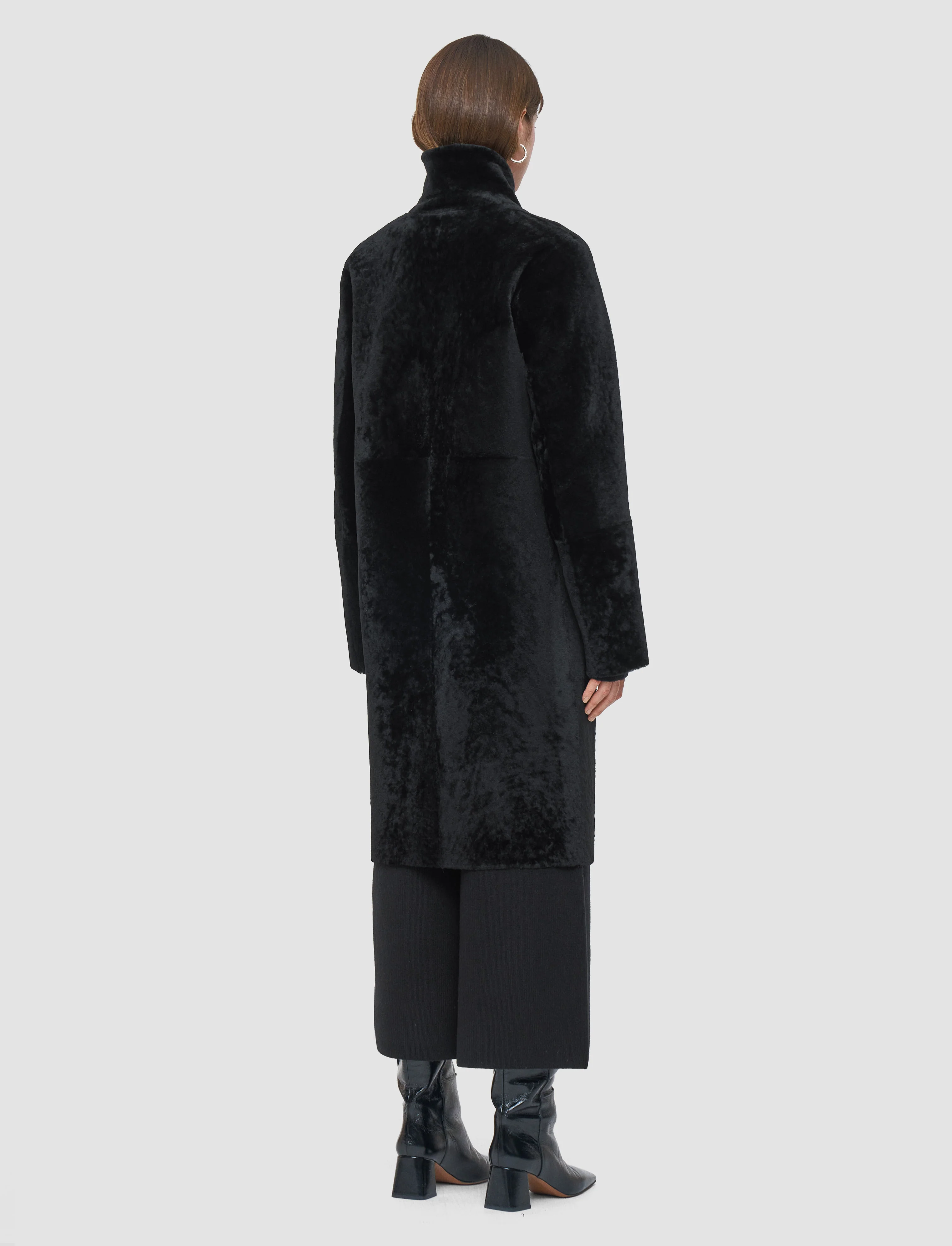 Britanny Reversible Soft Shearling Coat - Image 4