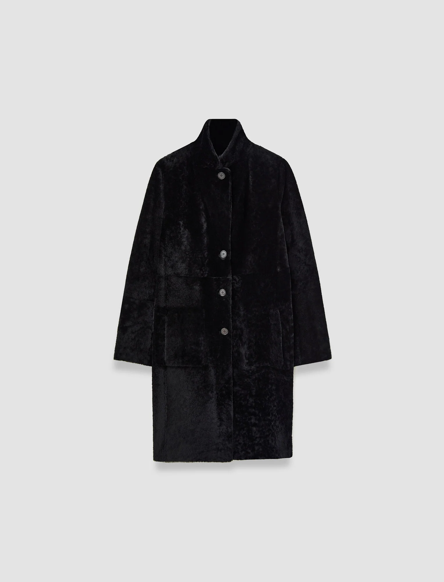 Britanny Reversible Soft Shearling Coat - Image 6