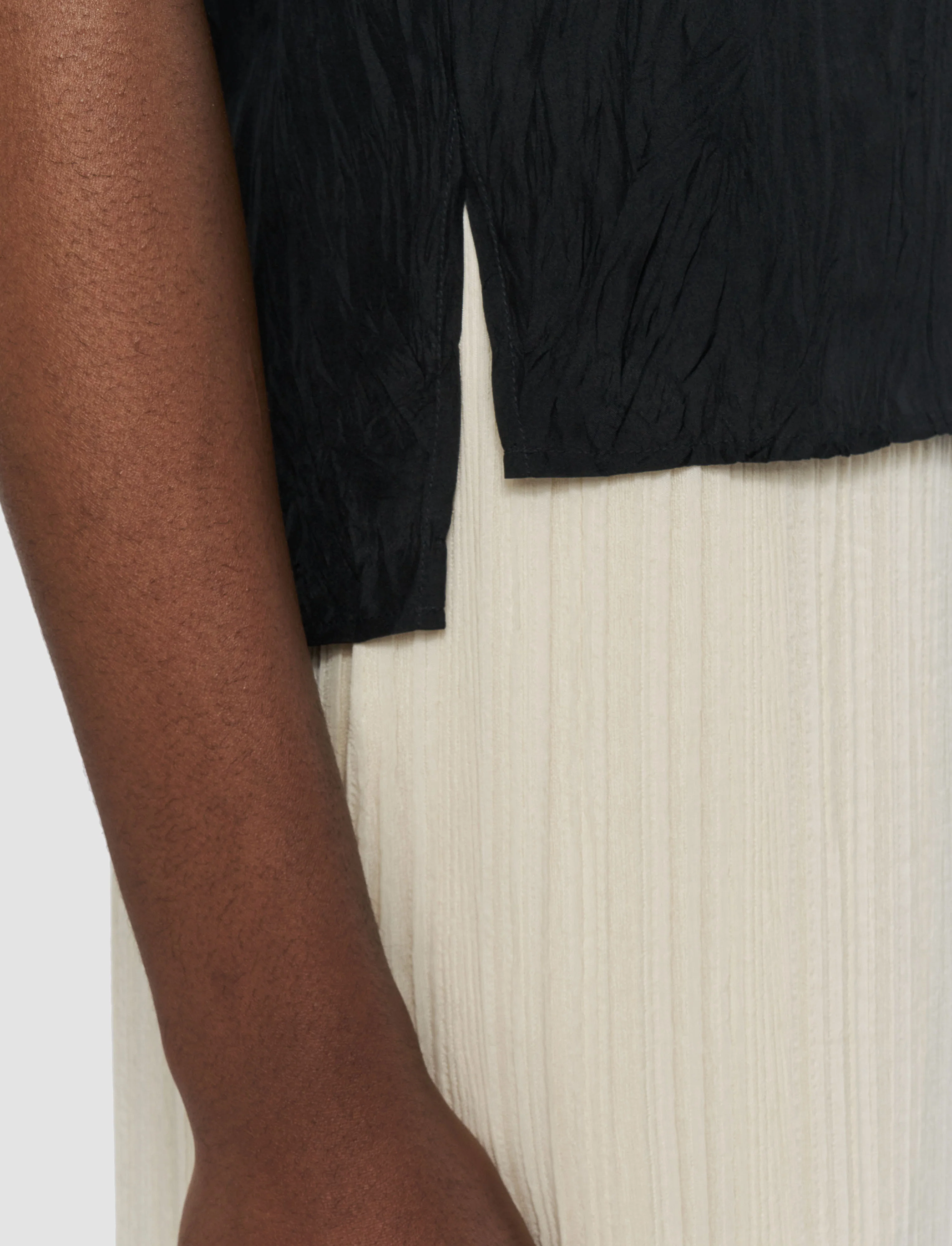 Brunet Habotai Silk Top - Image 6