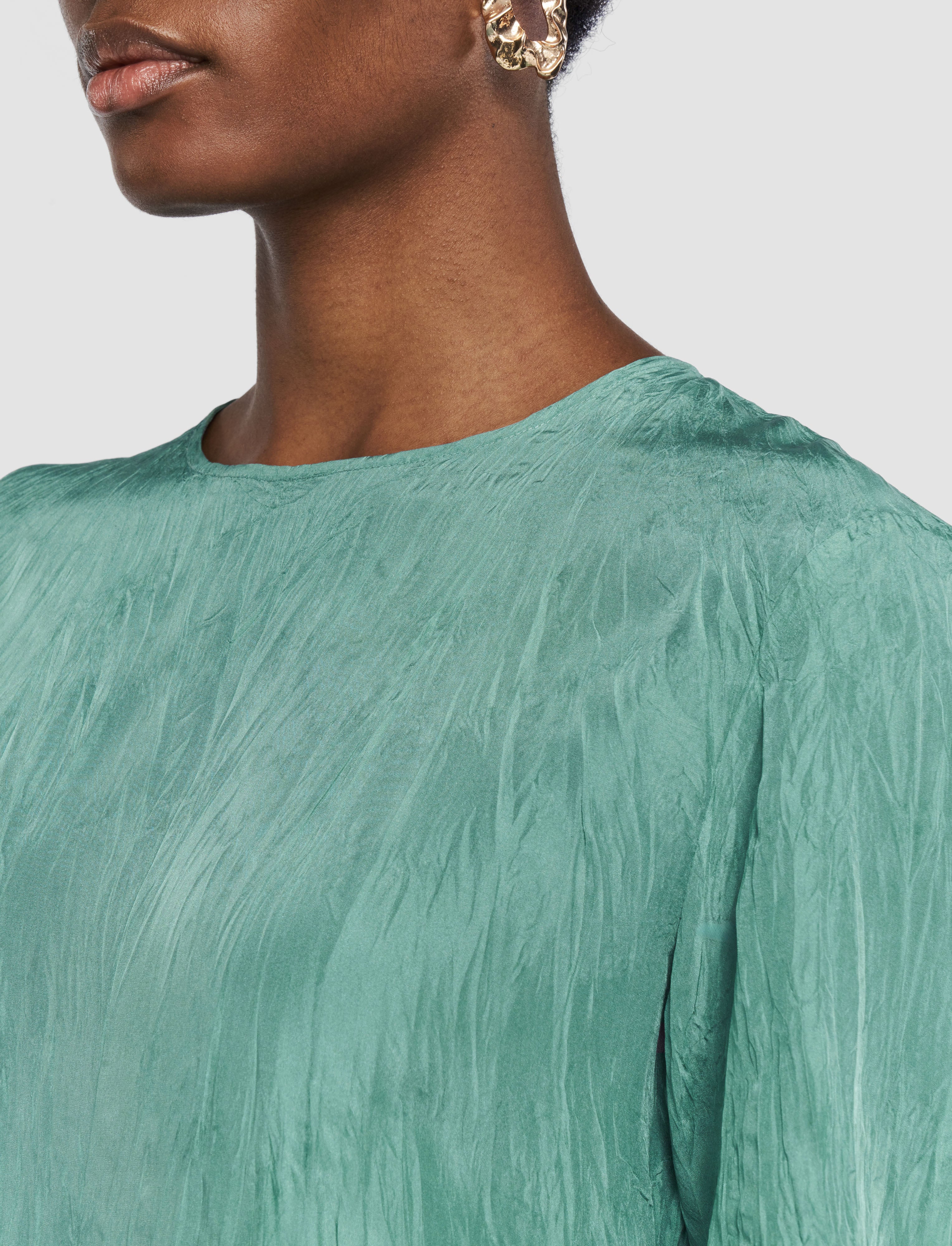 Brunet Habotai Silk Top - Image 5