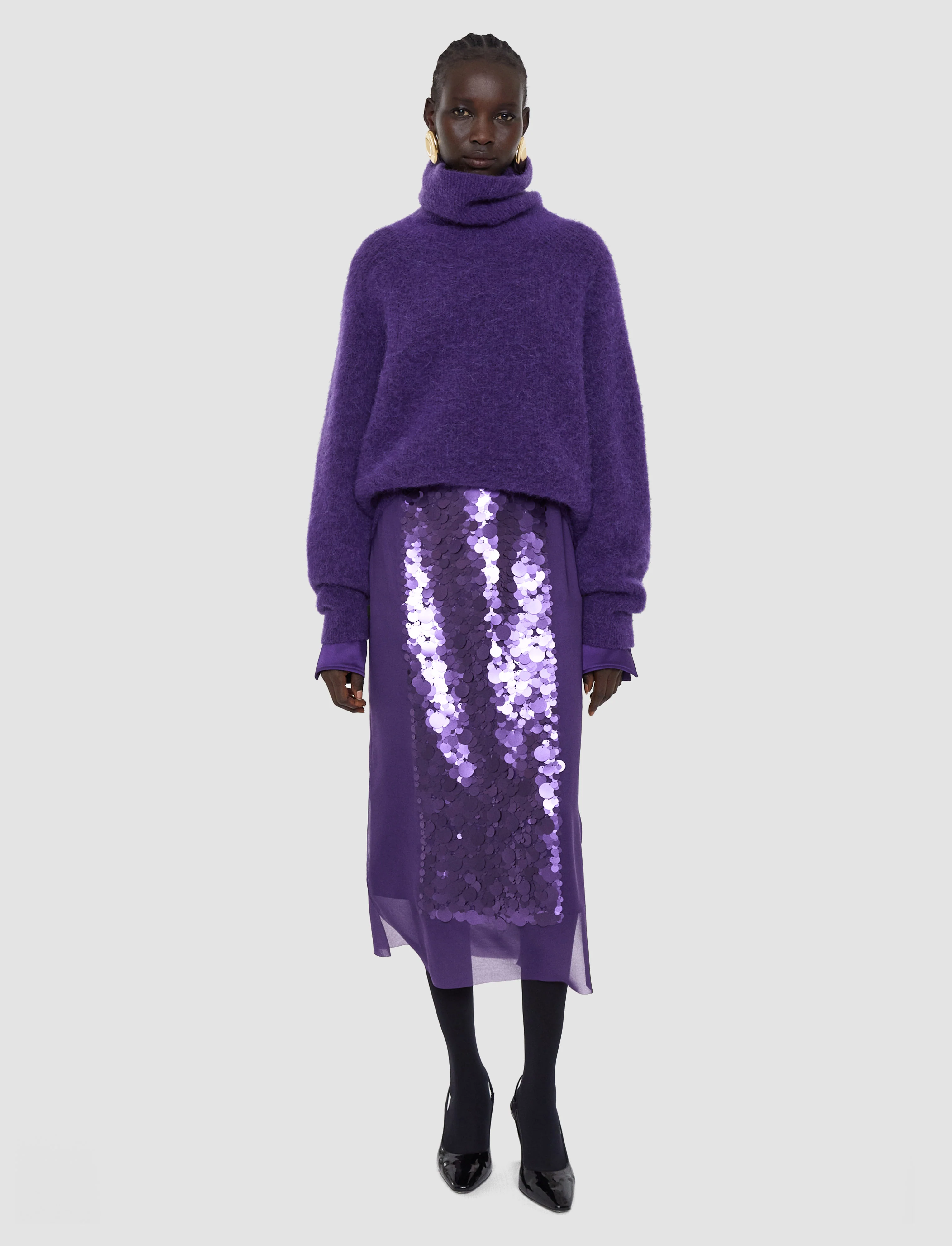 Cambo Chiffon Sequin Skirt - Image 3