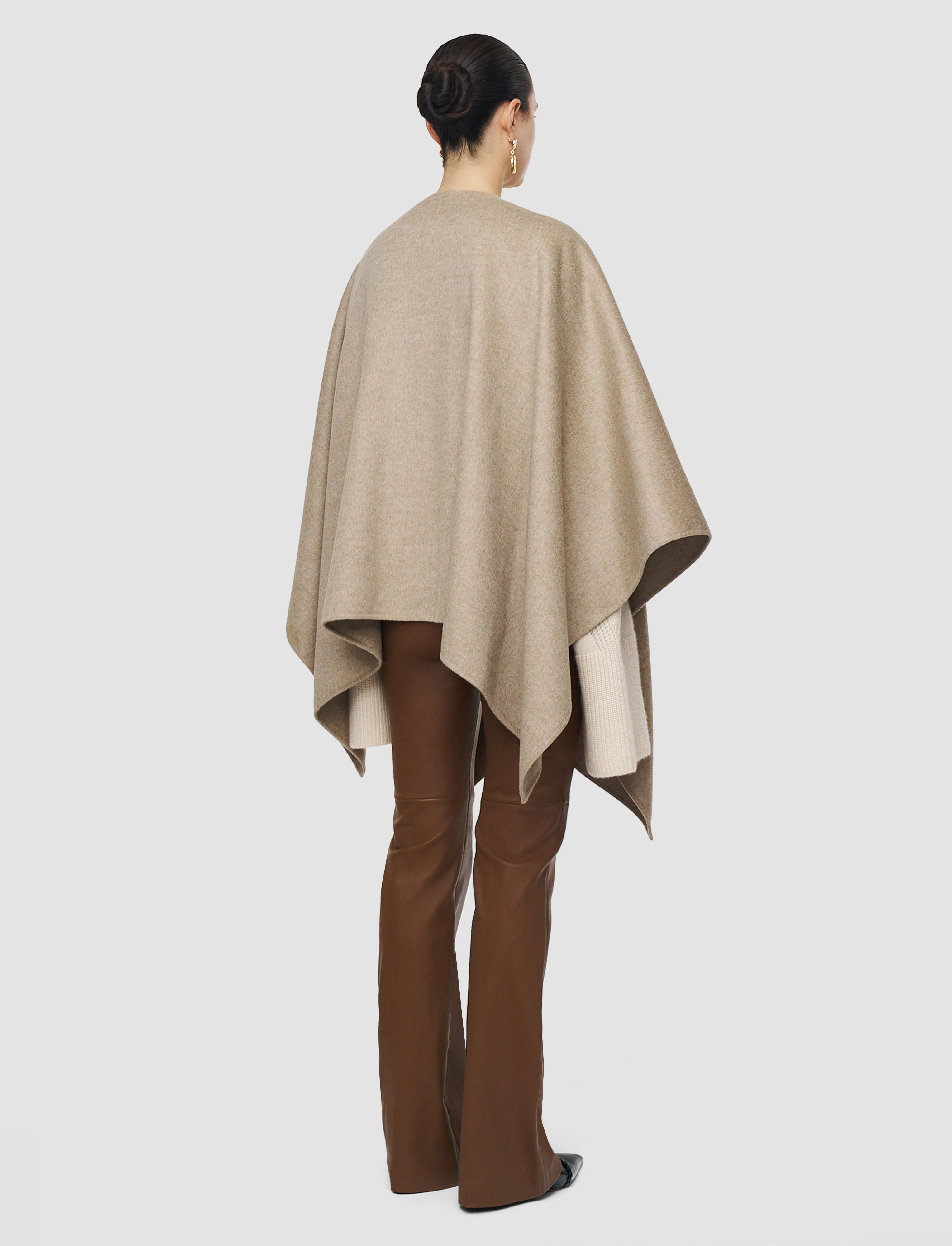 Cassidy Double Face Cashmere Cape - Image 3