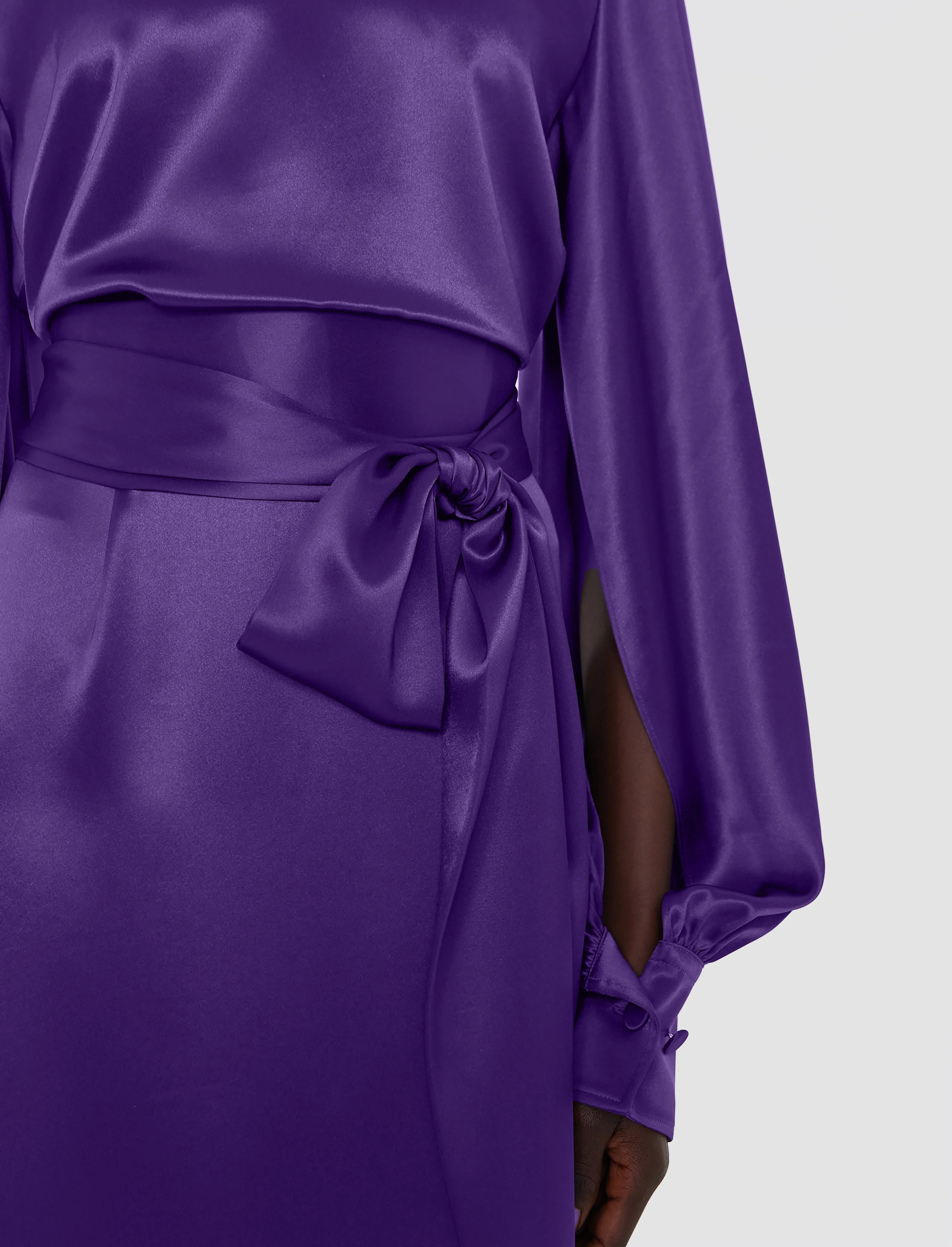 Cels Double Satin Dress - Image 5