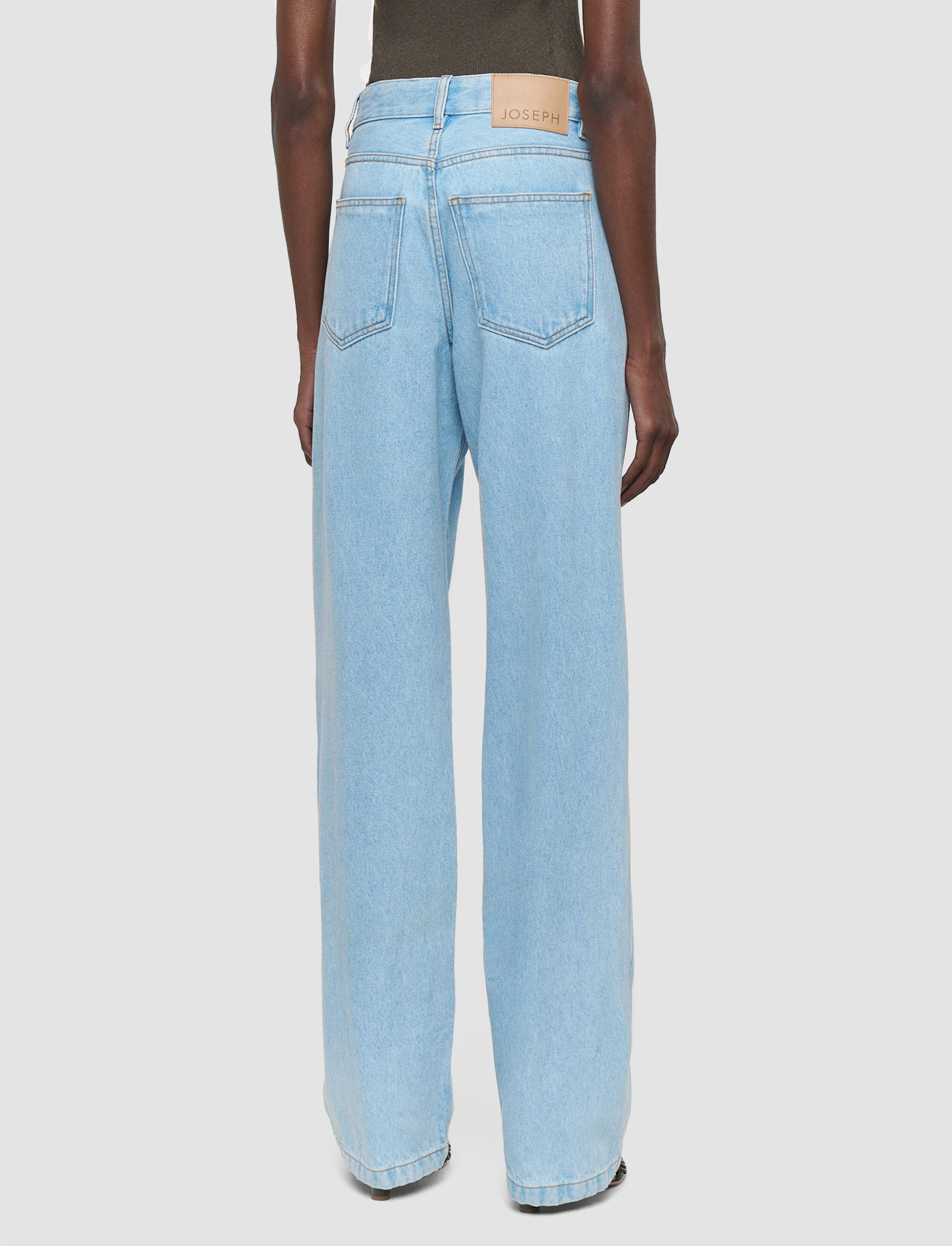 Chams Washed Denim Jeans - Image 3