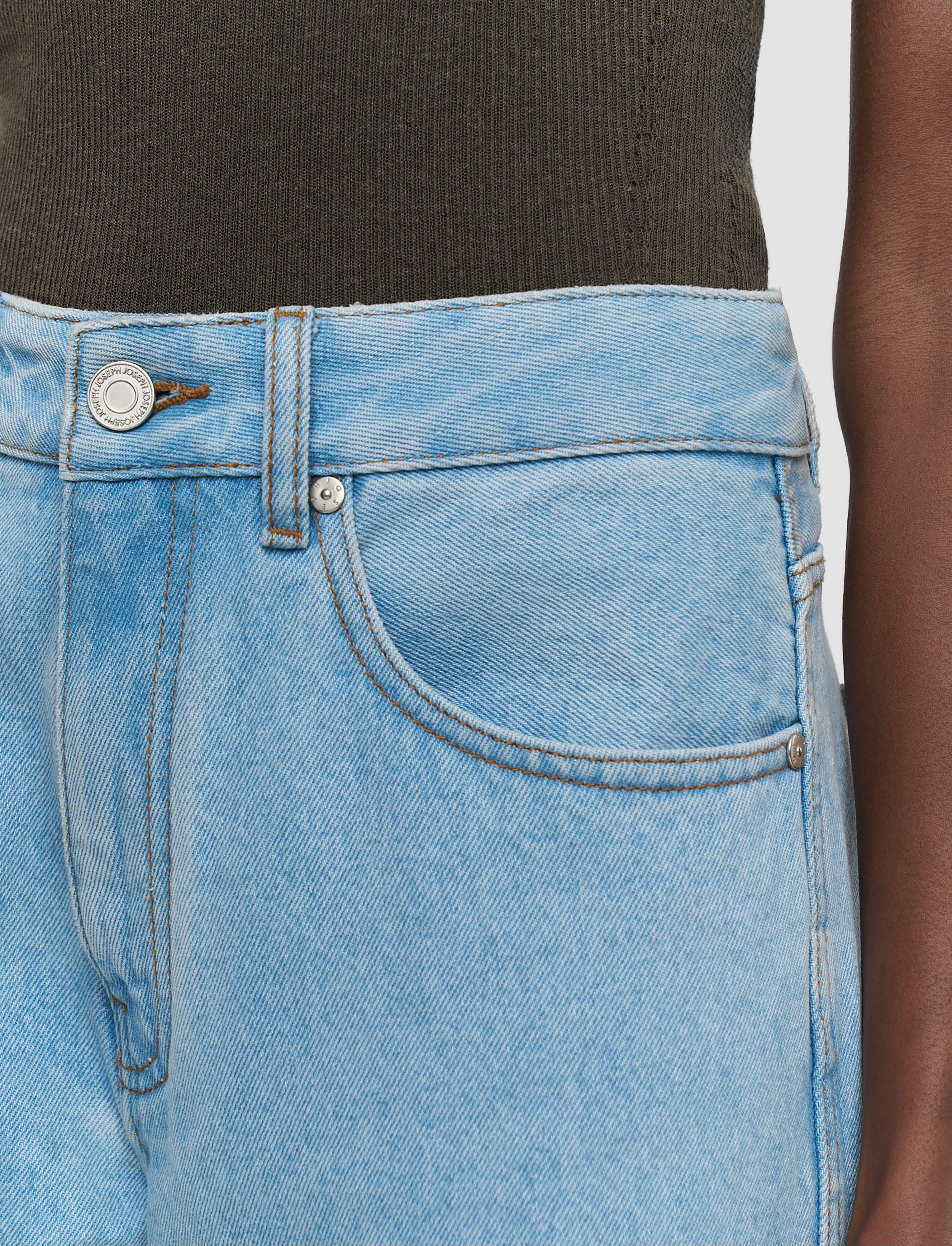 Chams Washed Denim Jeans - Image 5