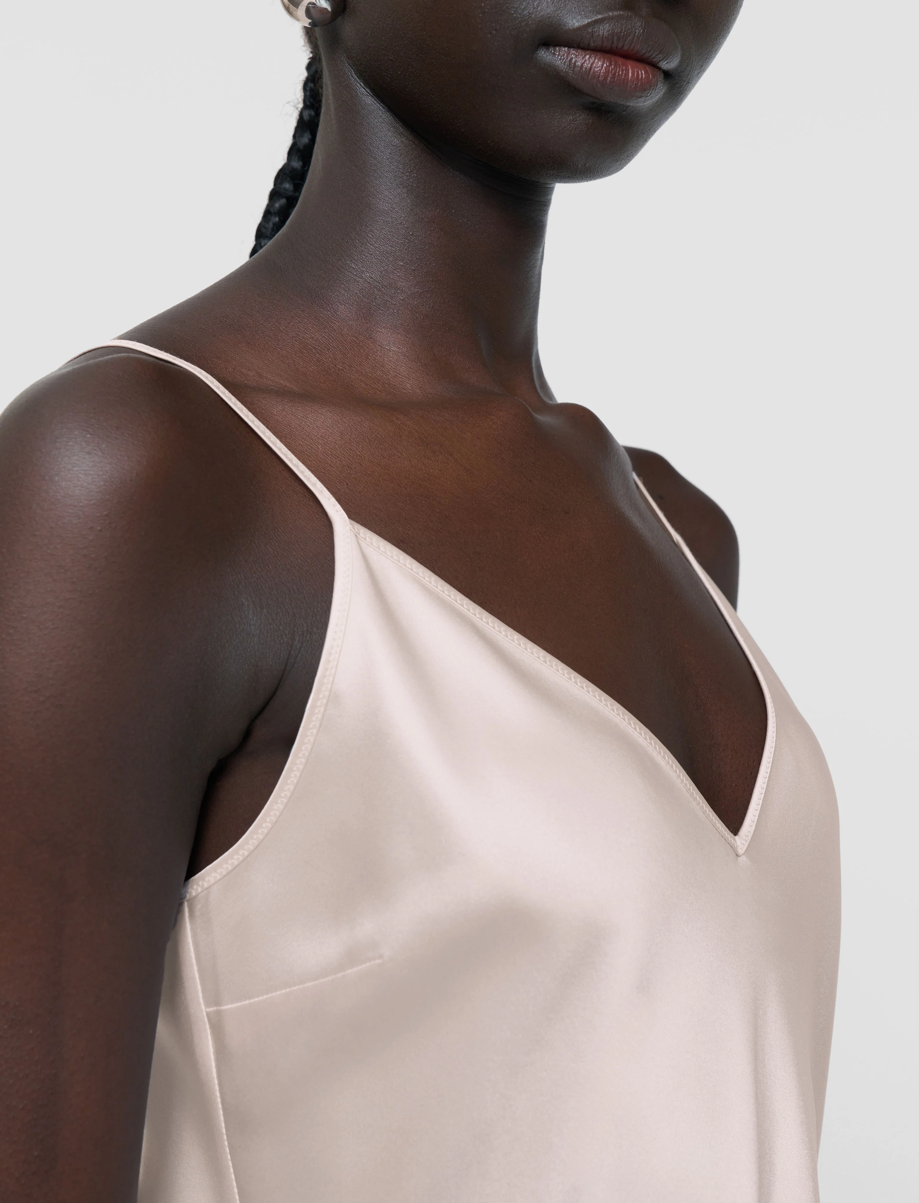 Clea Silk Satin Camisole - Image 5