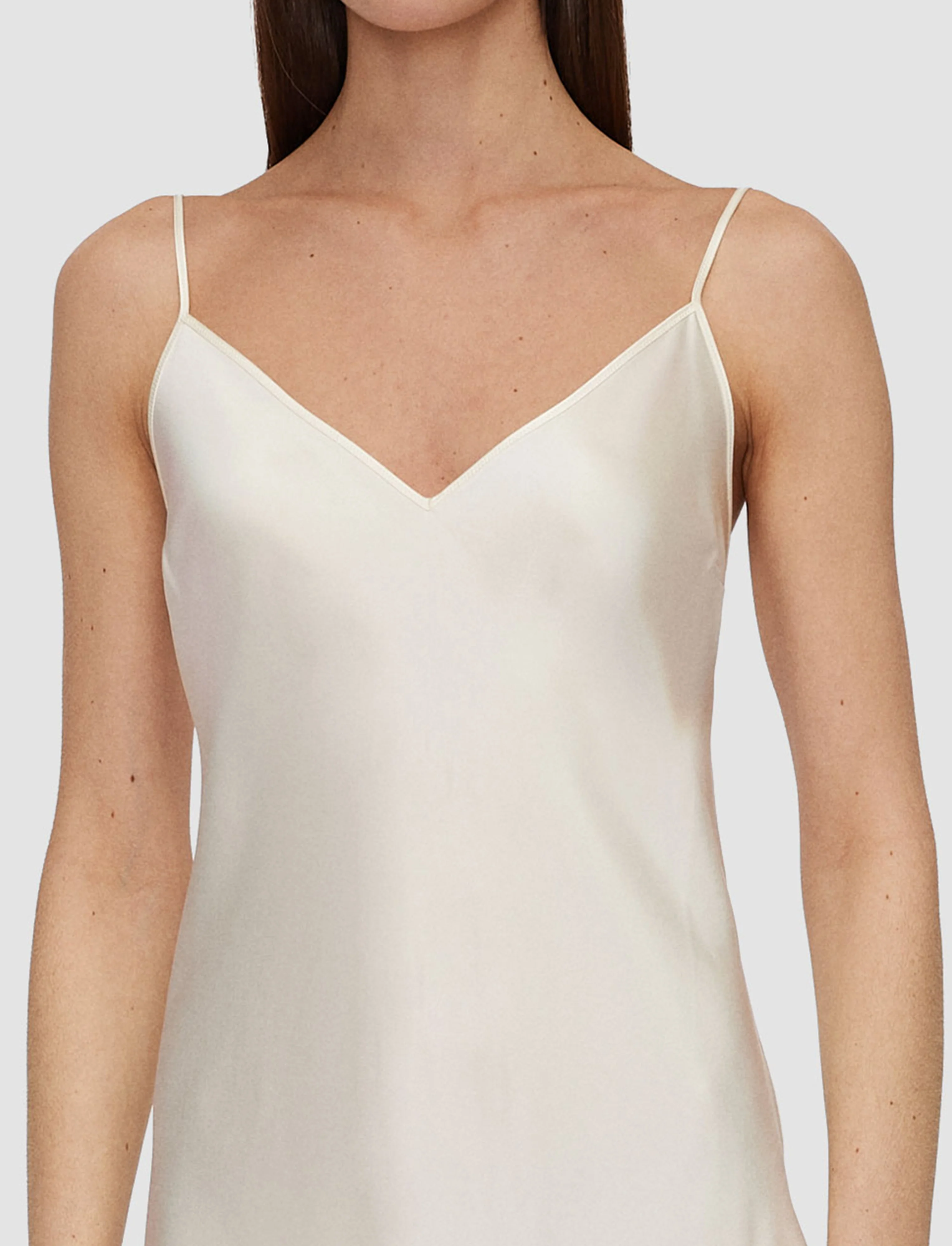 Clea Silk Satin Dress - Image 6