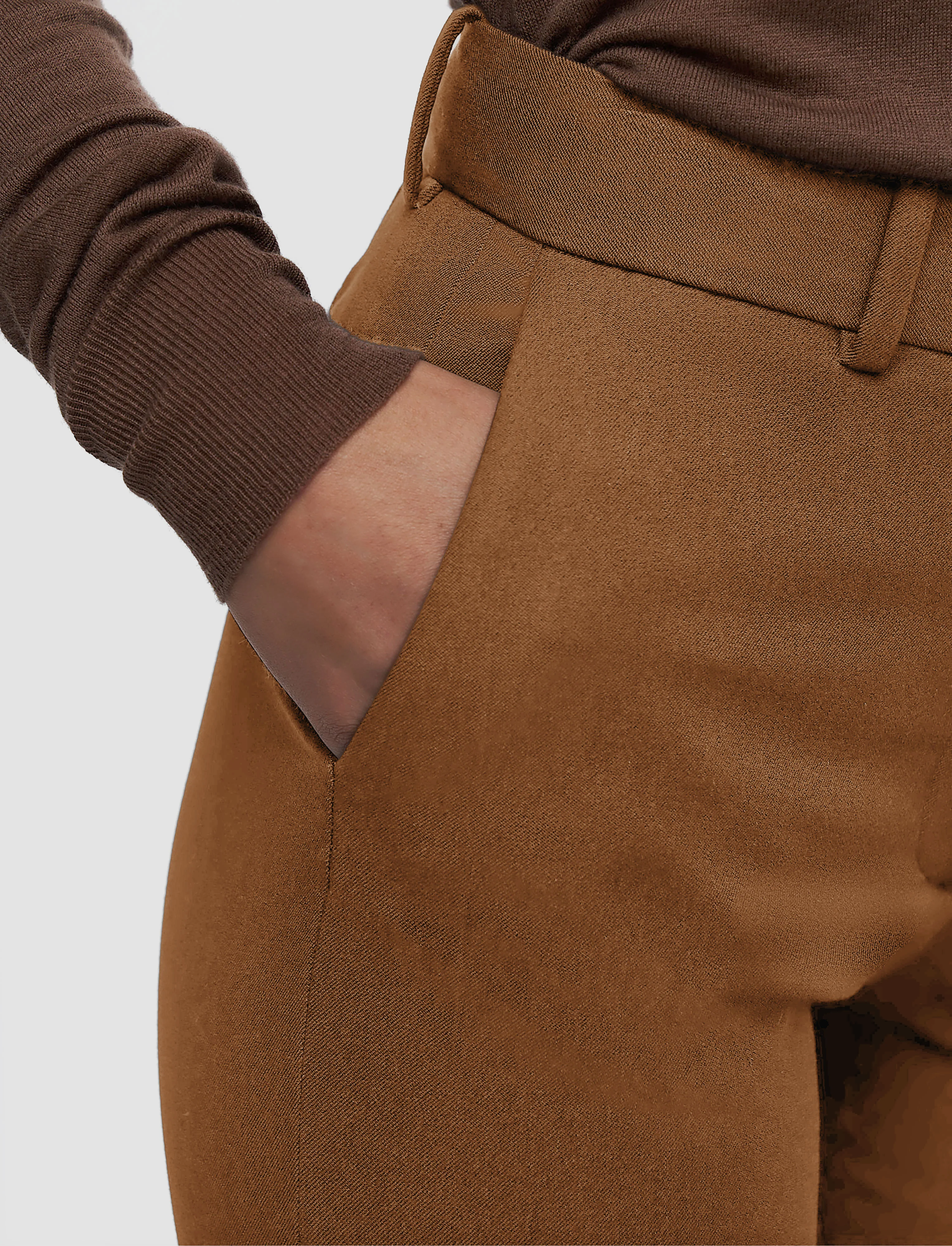 Coleman Long Gabardine Stretch Trousers - Image 4