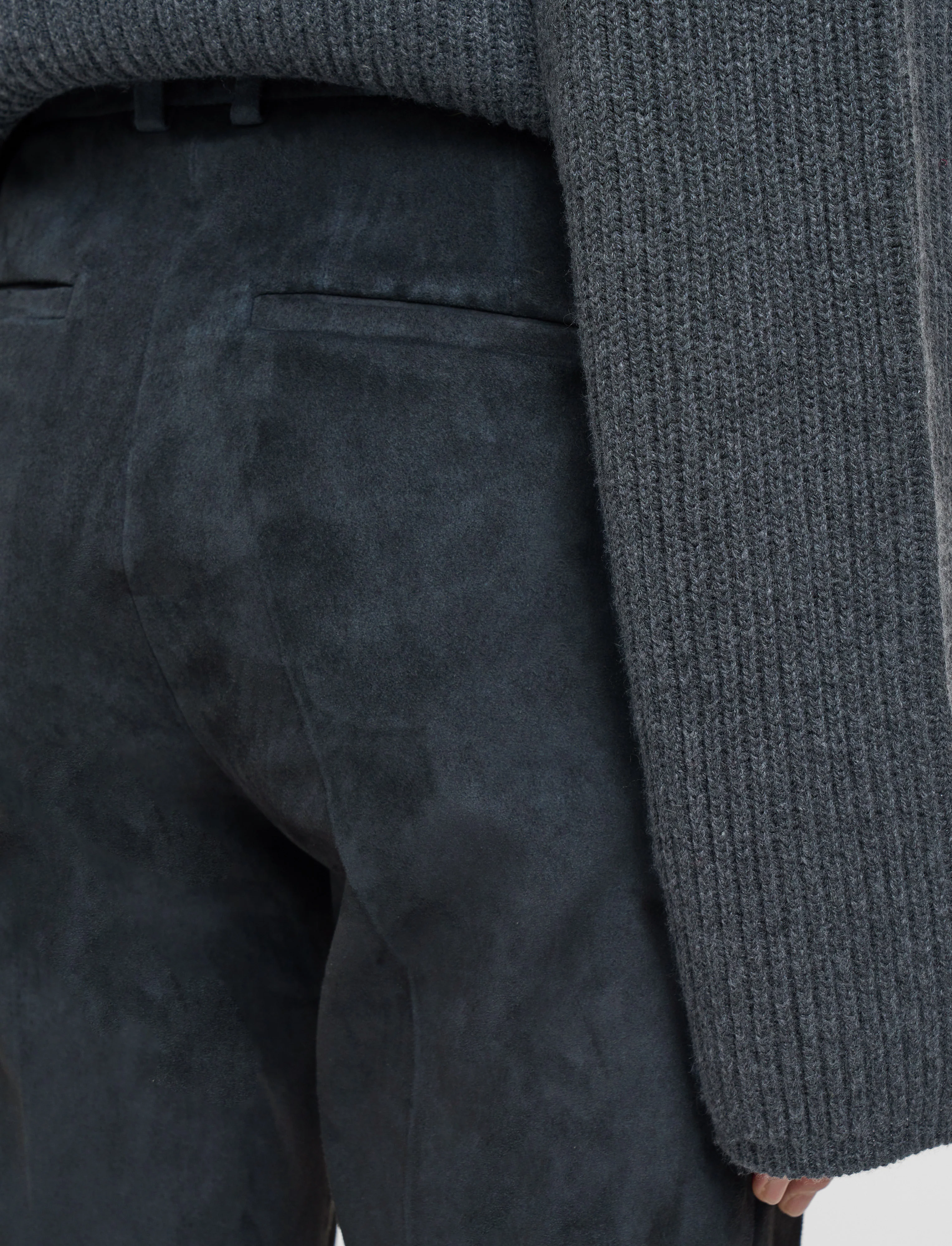 Coleman Suede Stretch Trousers - Image 4