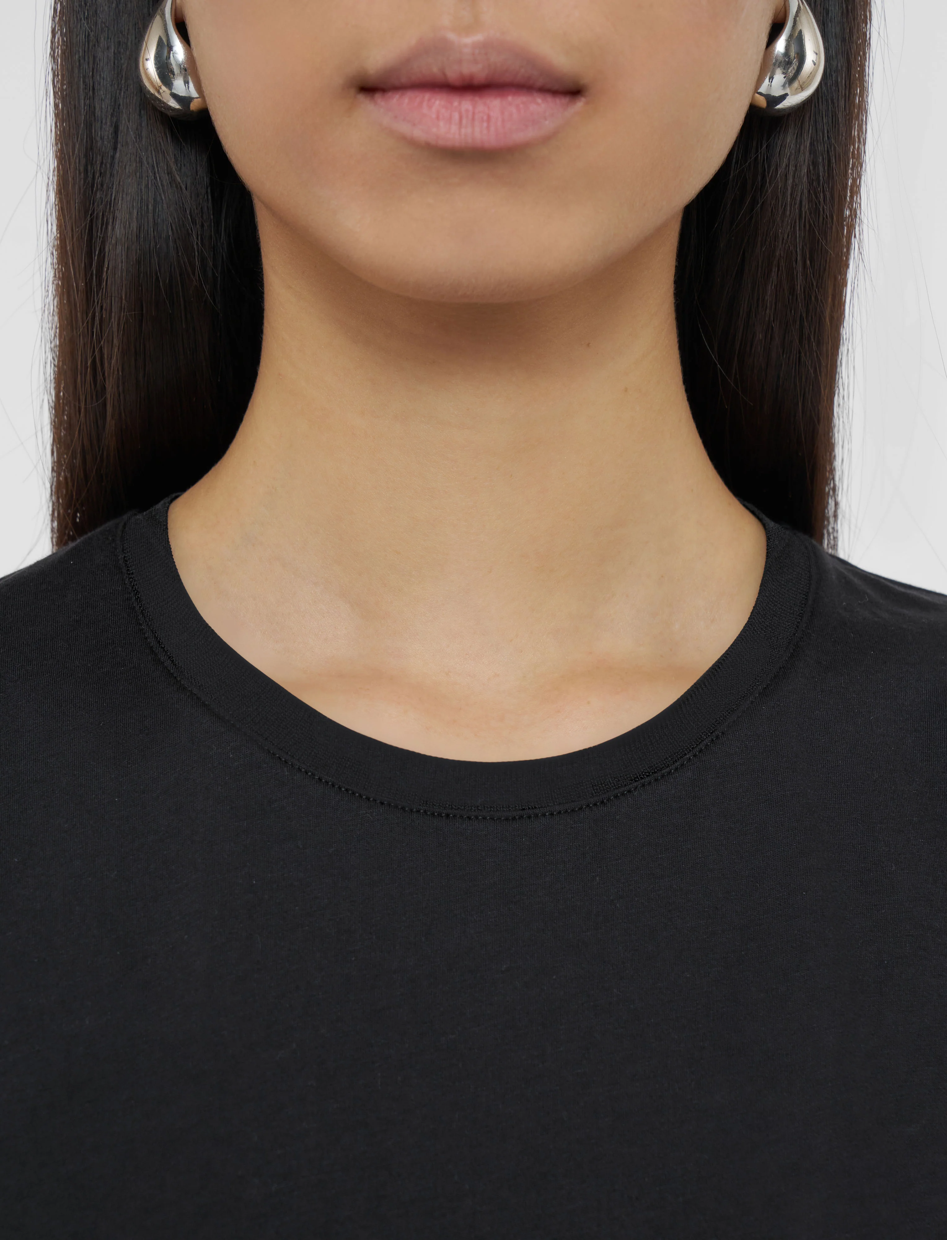 Cotton Silk Jersey T-Shirt - Image 5