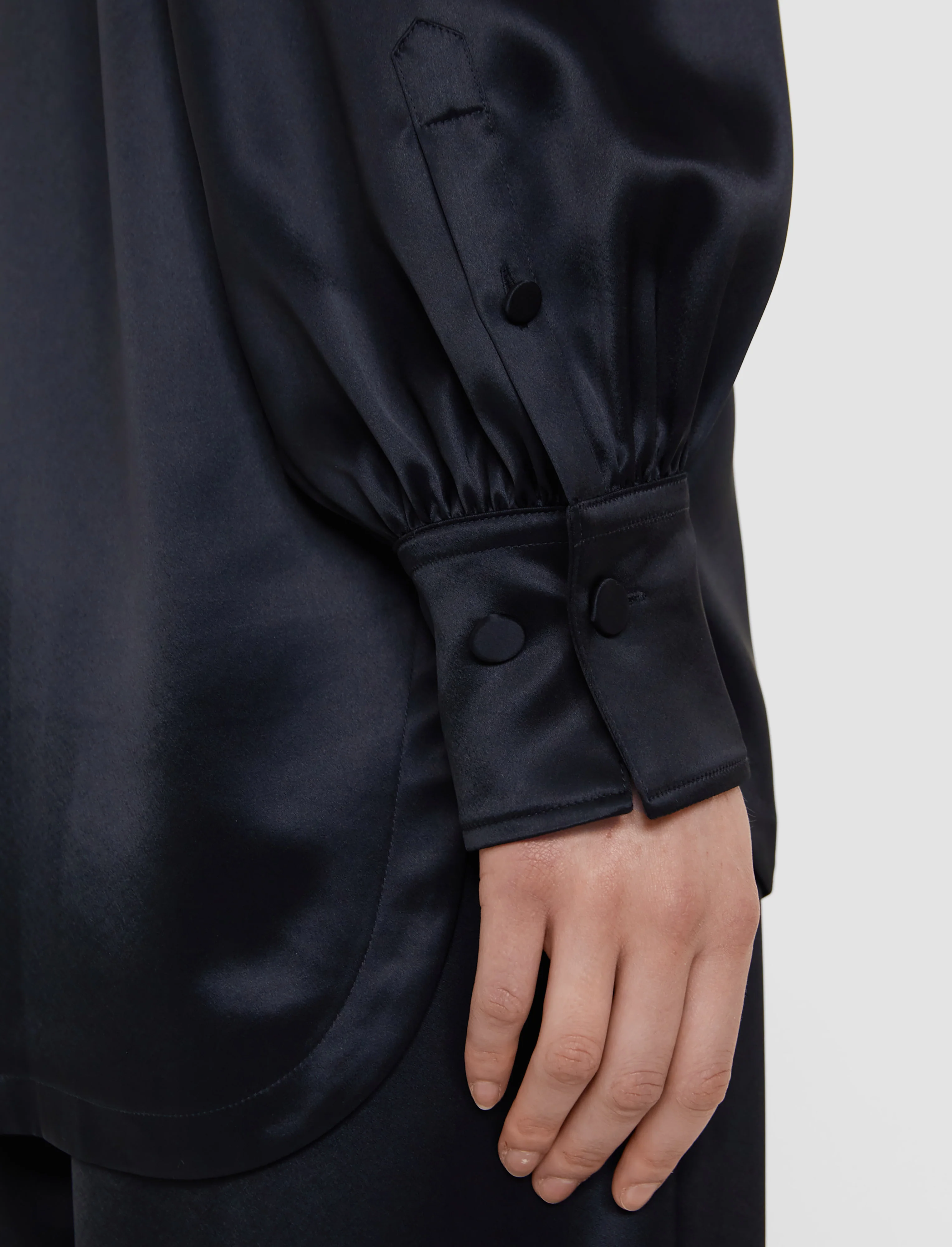 Dieu Double Satin Blouse - Image 5