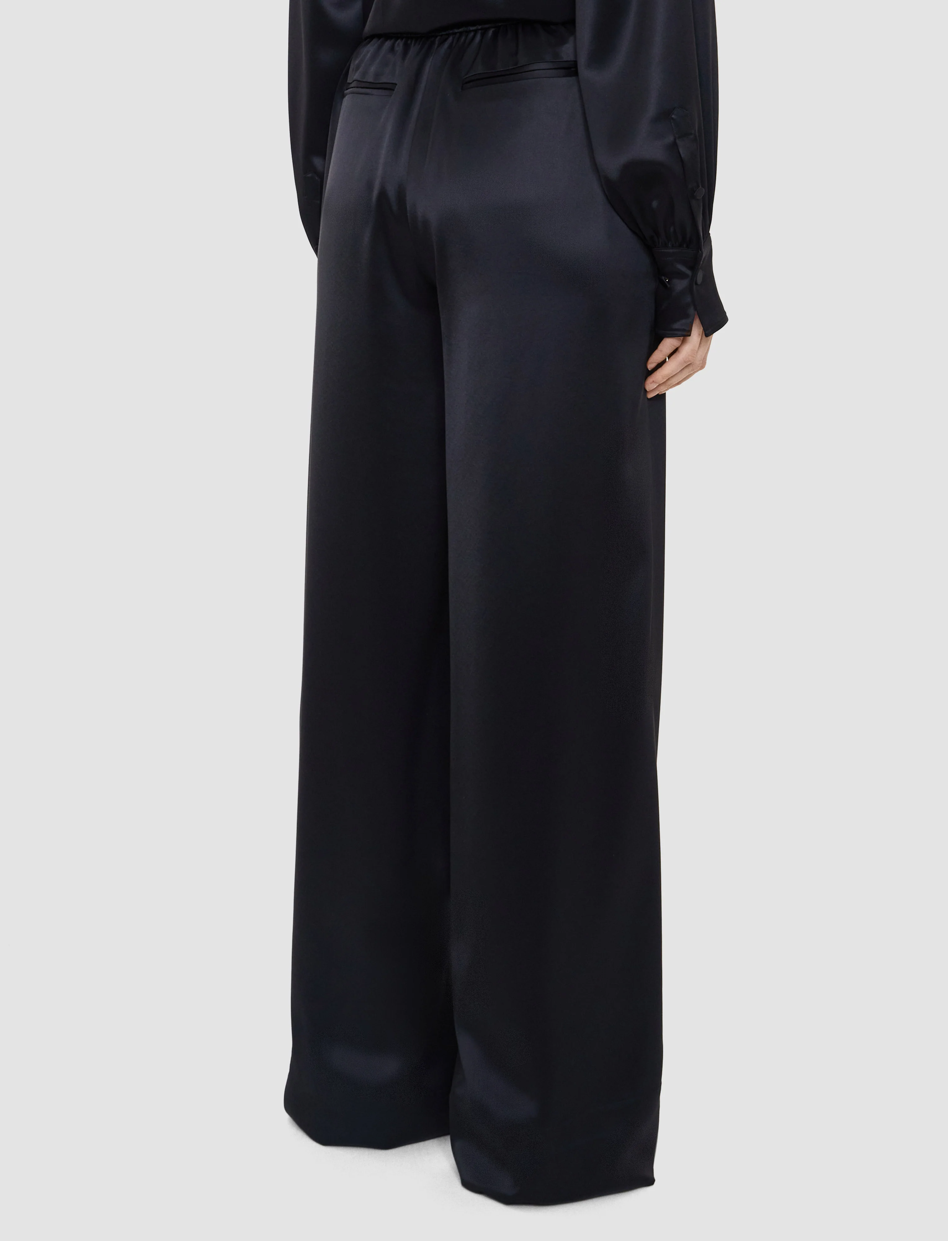 Dijon Double Satin Trousers - Image 3