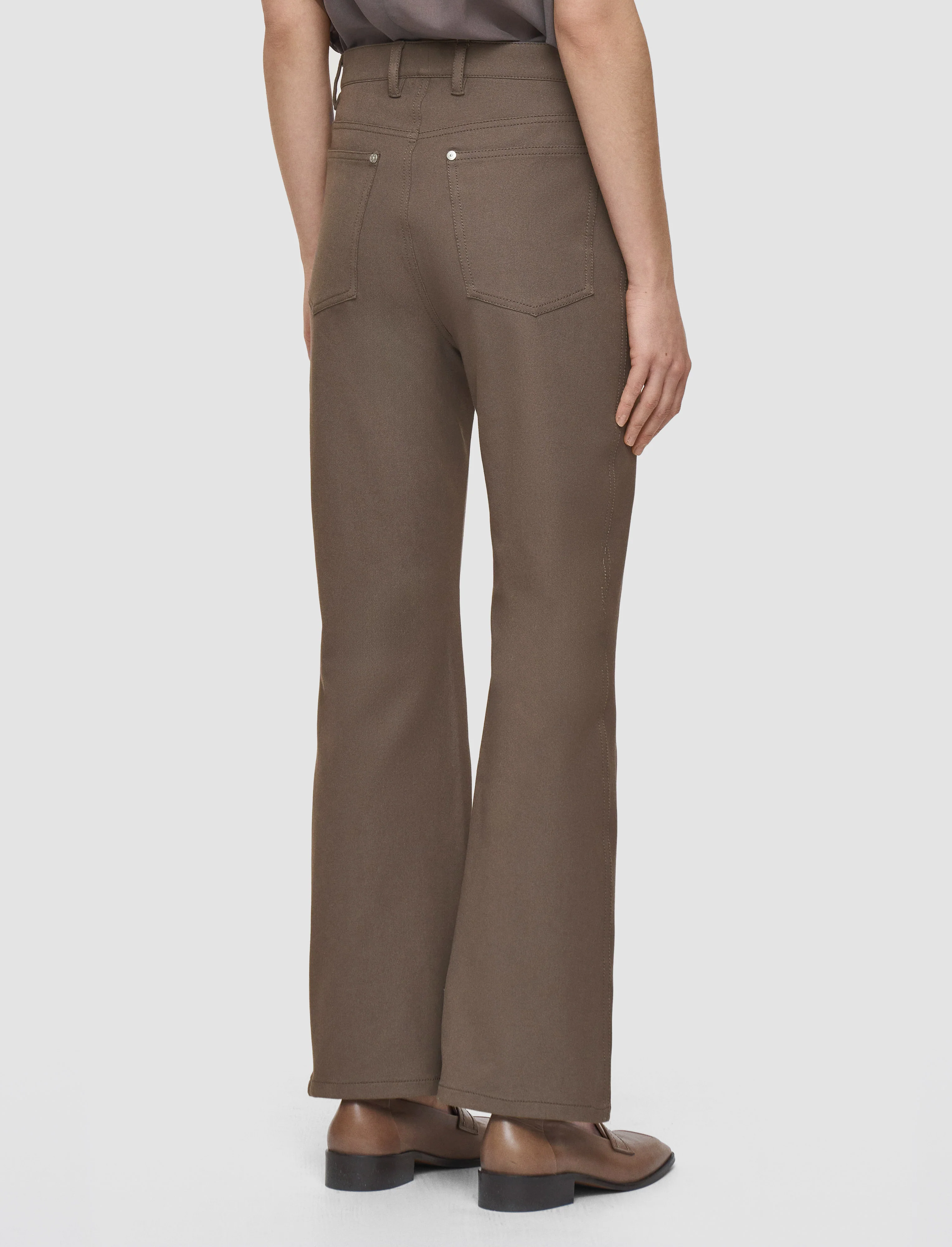 Duke Gabardine Stretch Trousers - Image 3