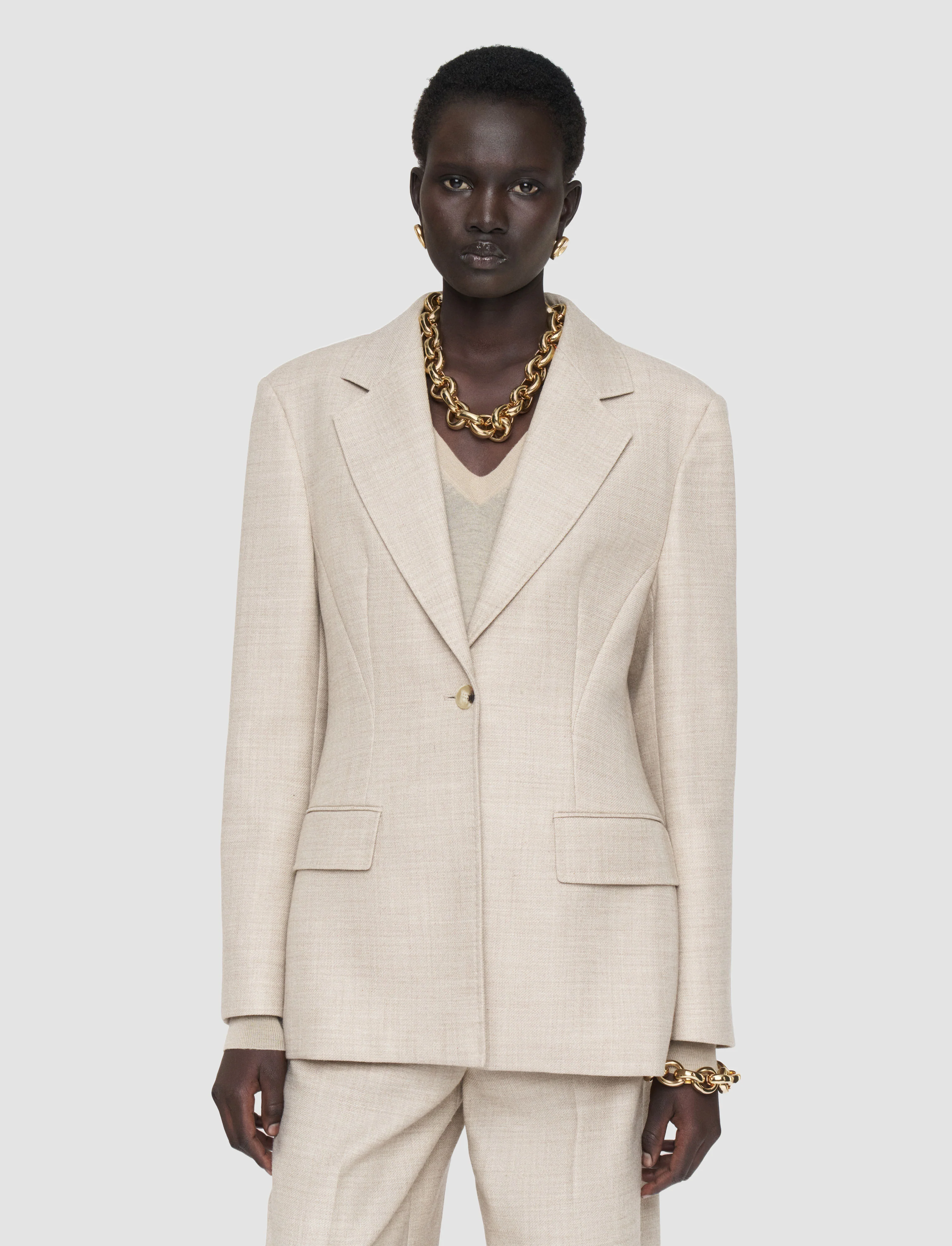 Fallon Virgin Wool Jacket - Image 3