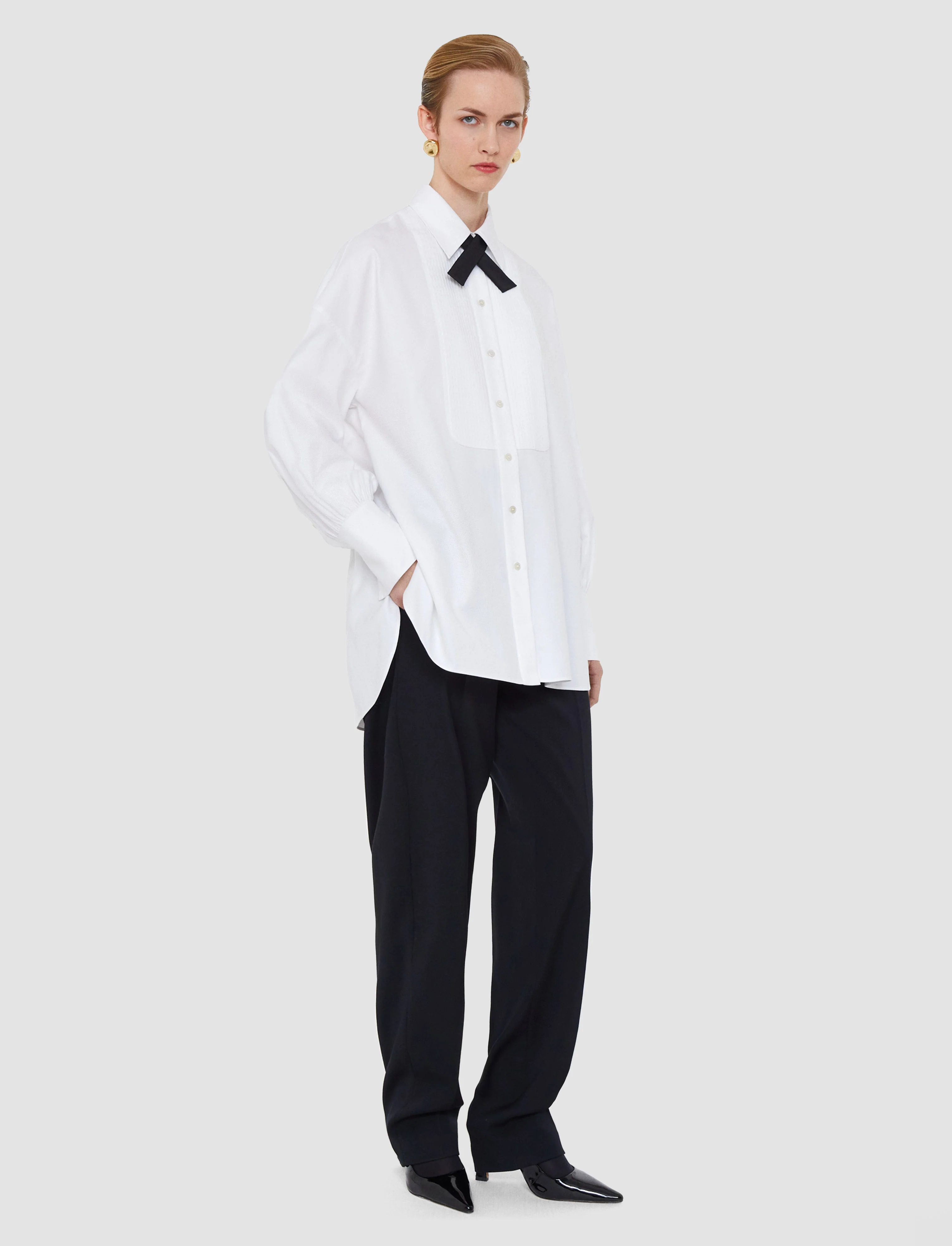 Ferrus Tuxedo Cotton Shirt - Image 3