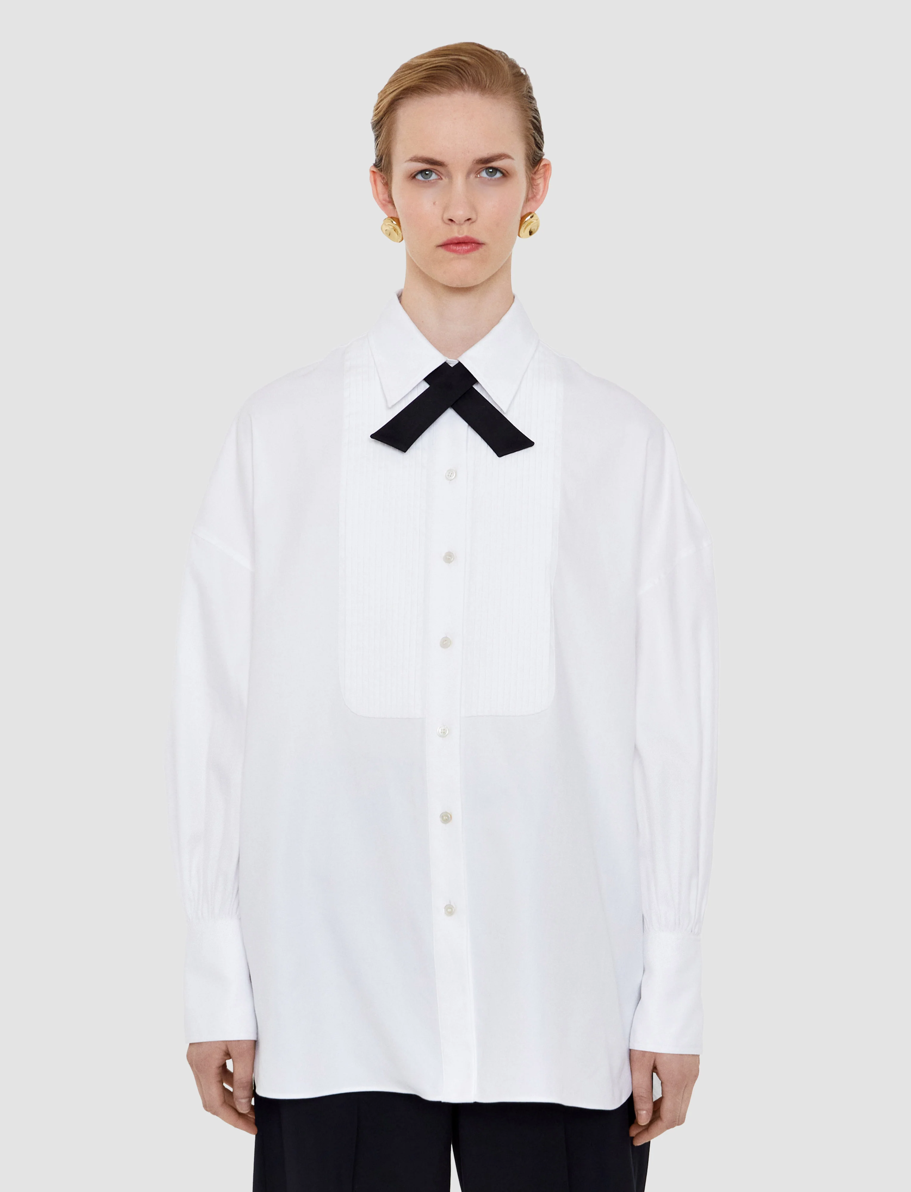 Ferrus Tuxedo Cotton Shirt - Image 4