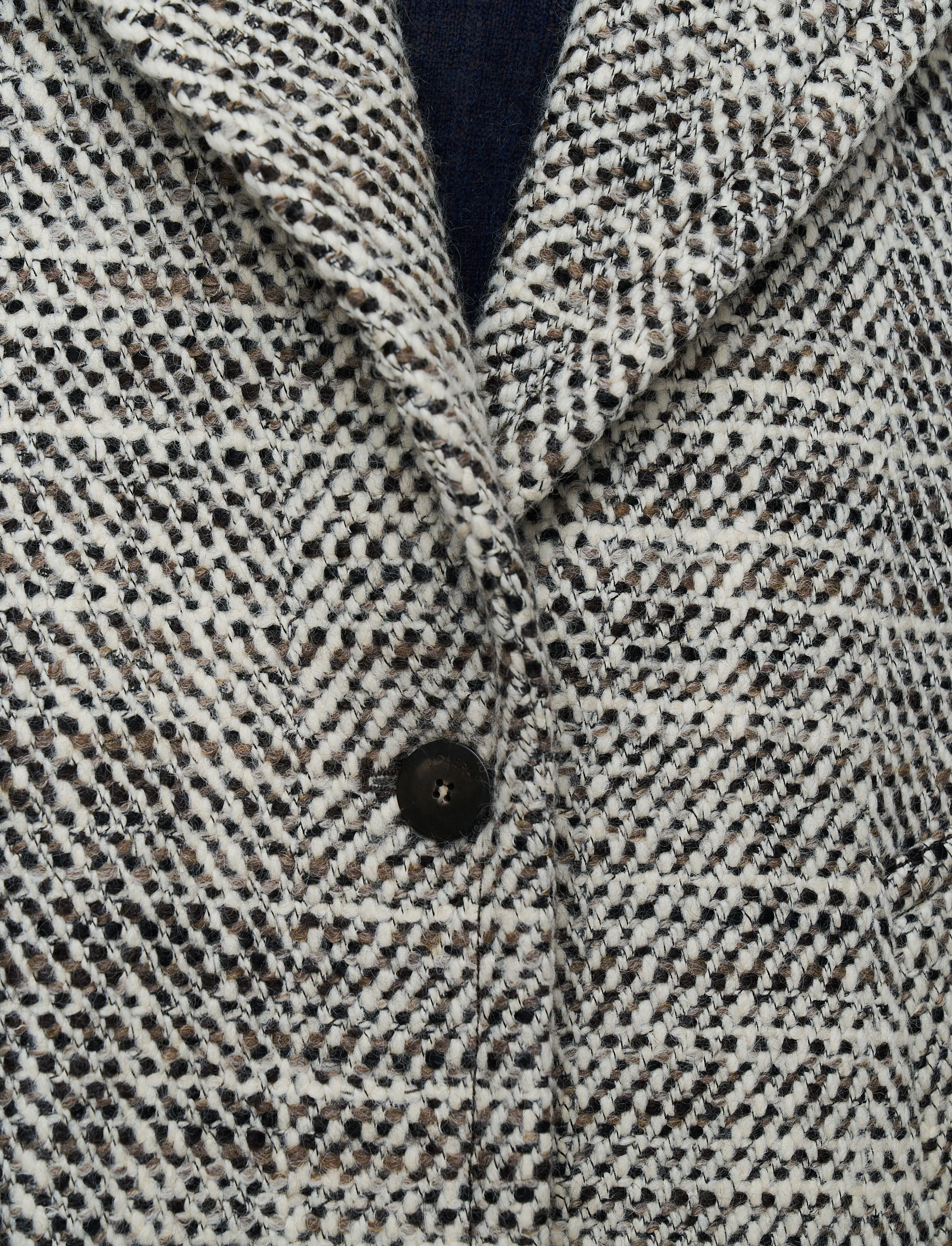 Florent Crosshatch Virgin Wool Coat - Image 4