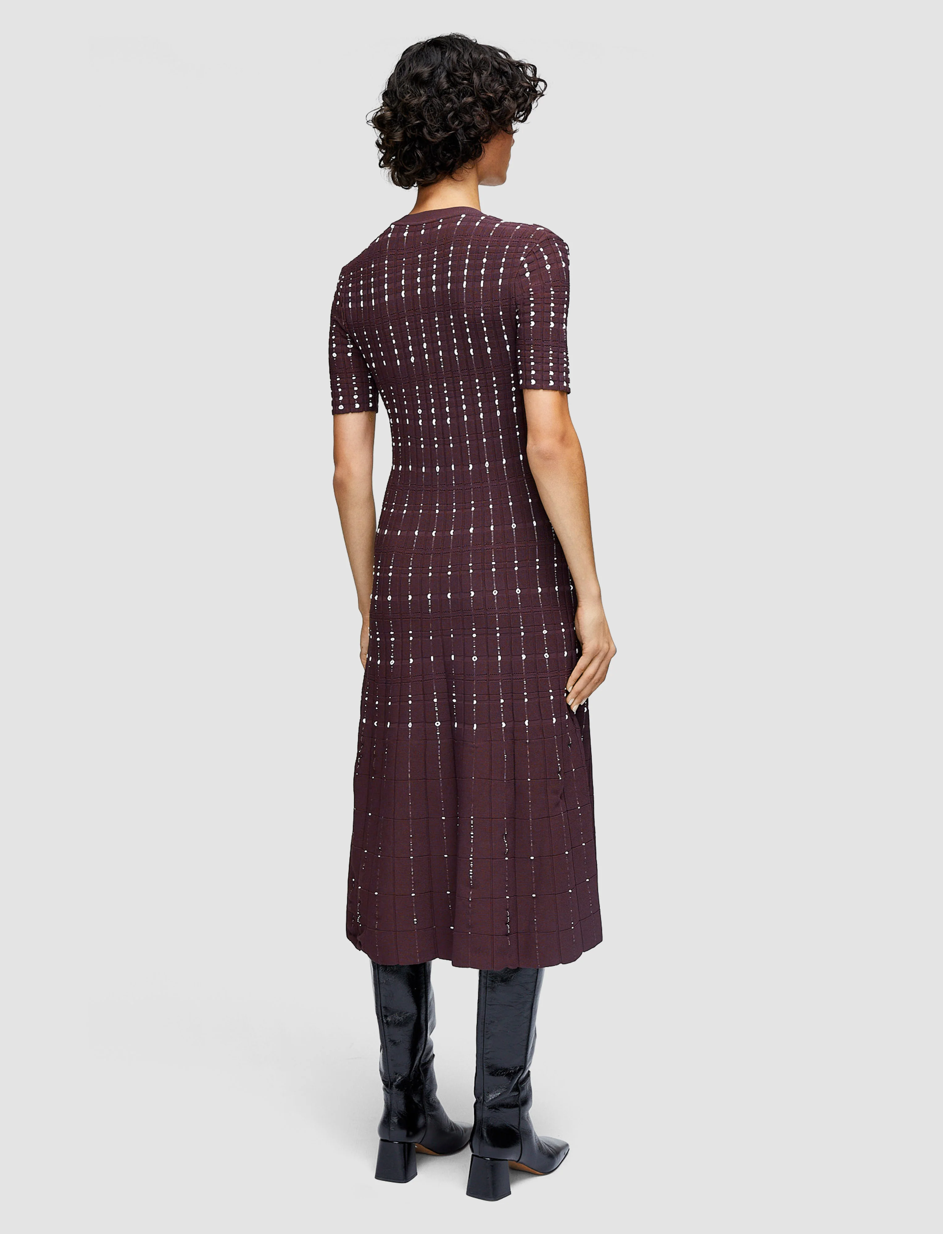 Fragmented Stripes Dress - Image 3