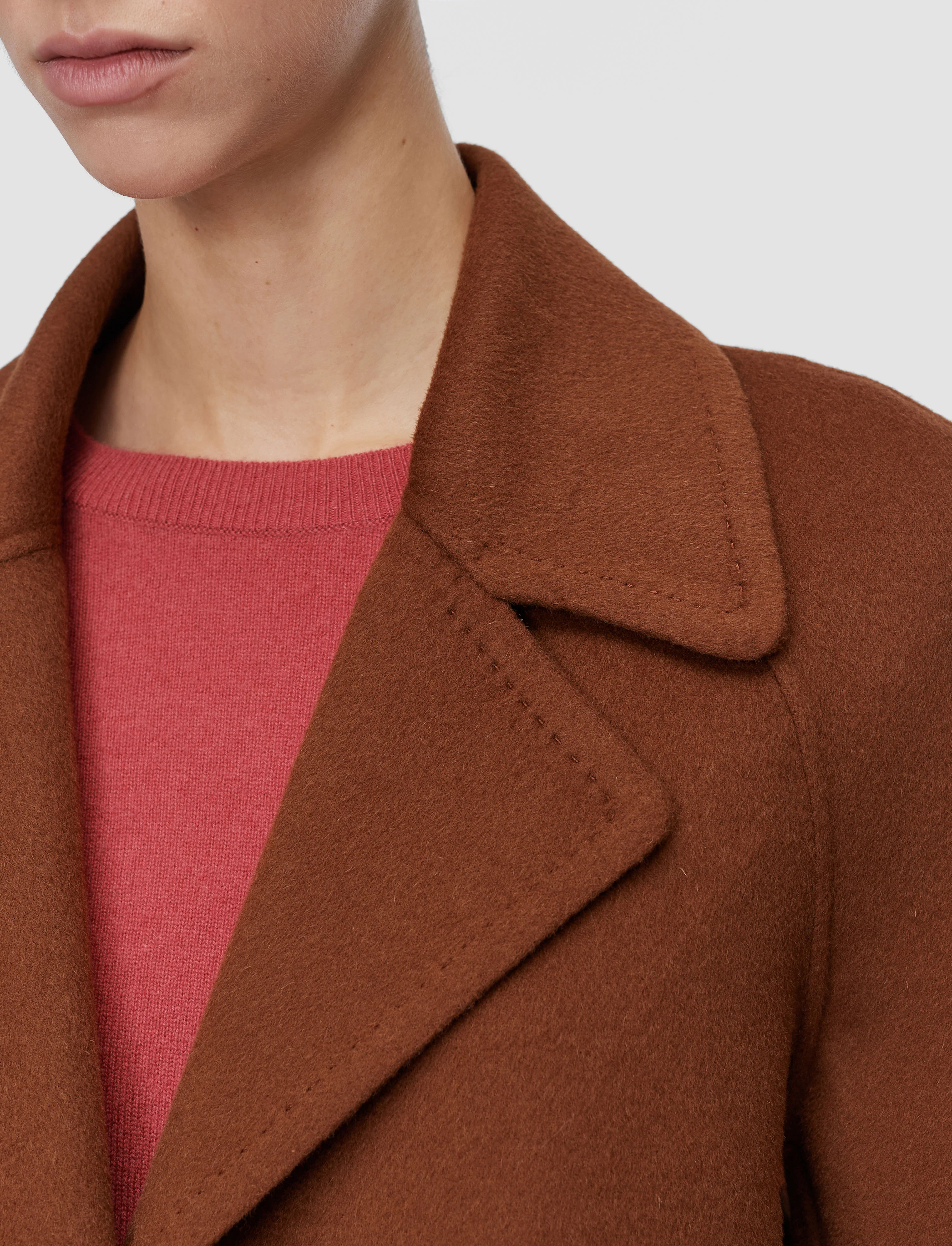 Franco Double Face Cashmere Coat - Image 5