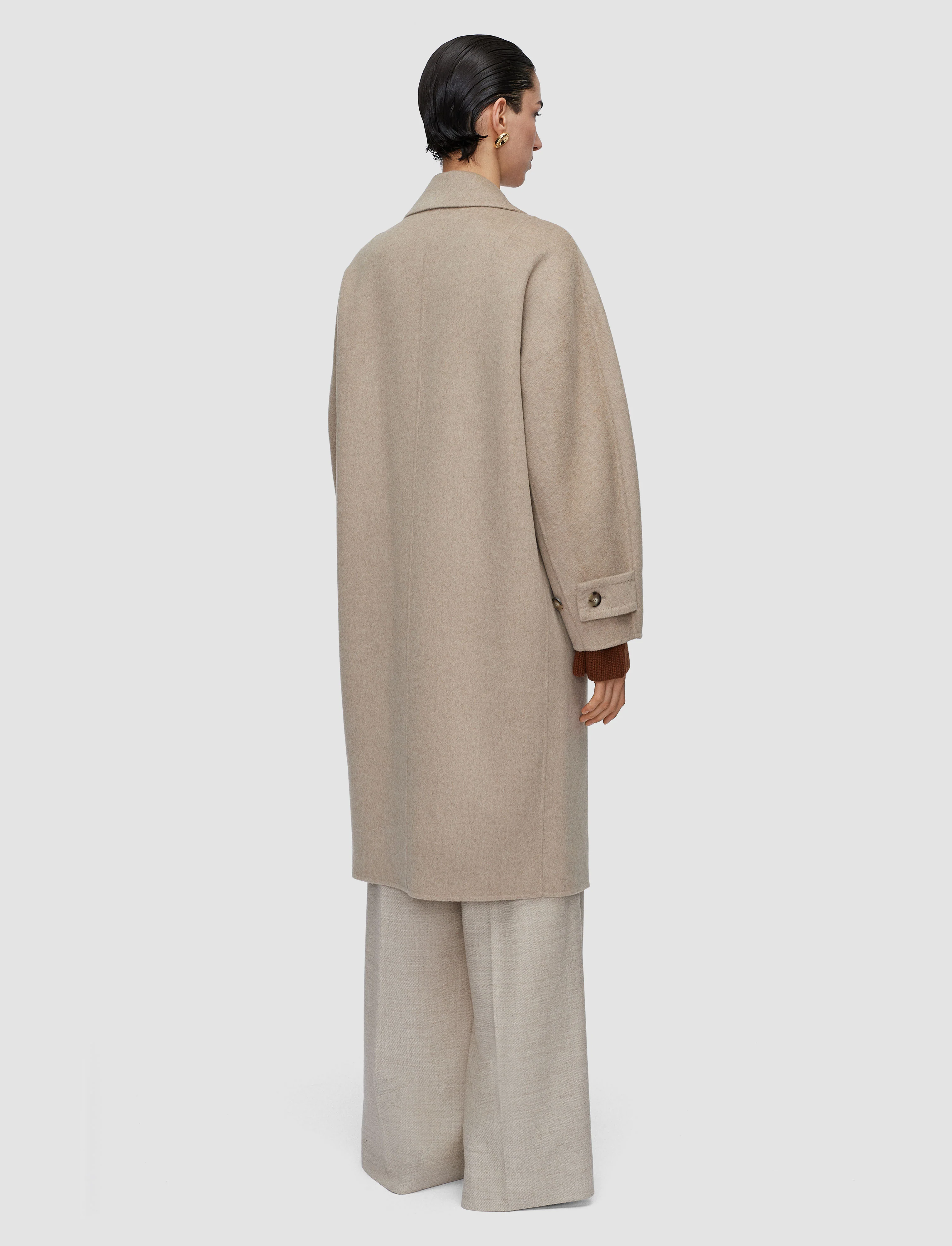 Franco Double Face Cashmere Coat - Image 3