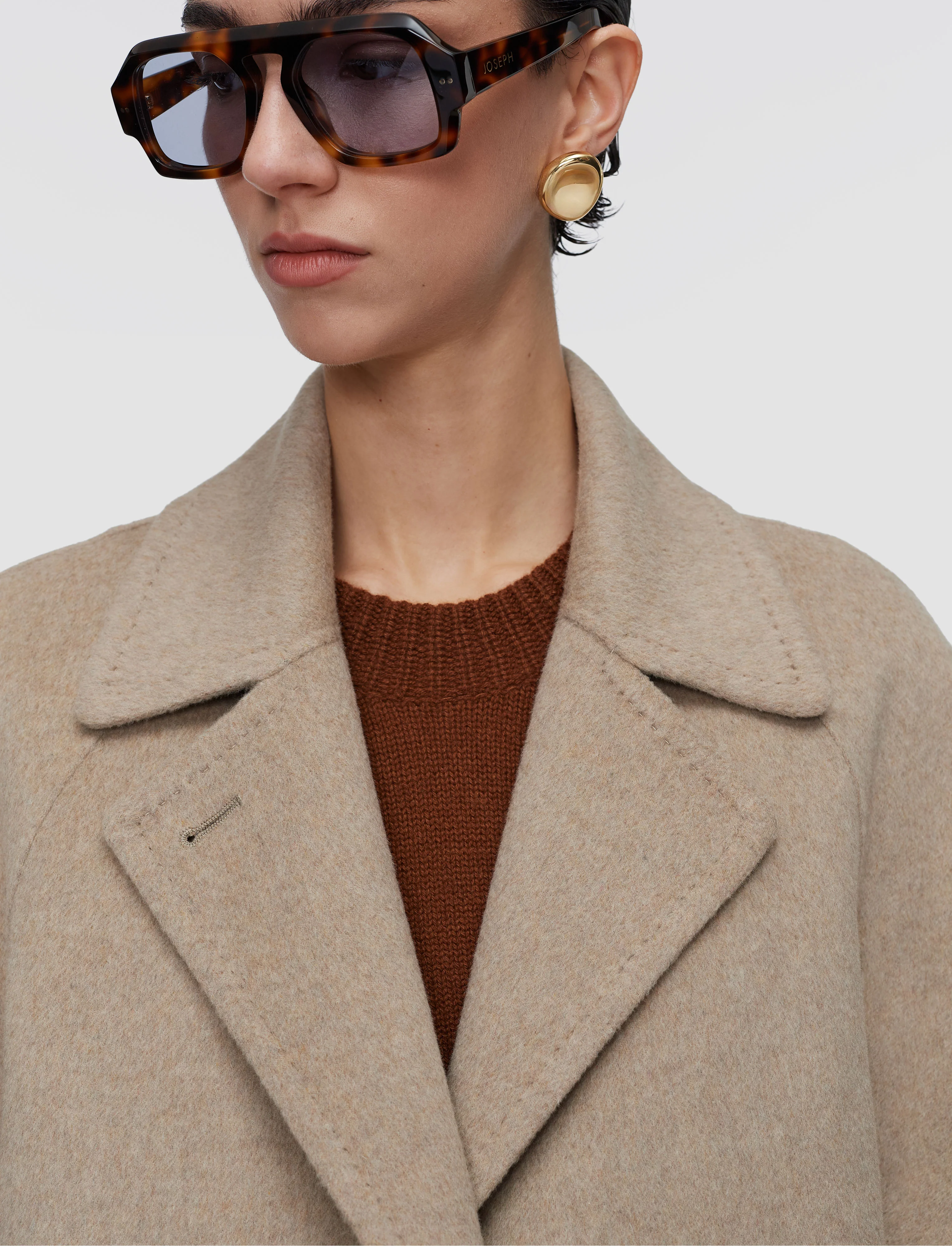 Franco Double Face Cashmere Coat - Image 4