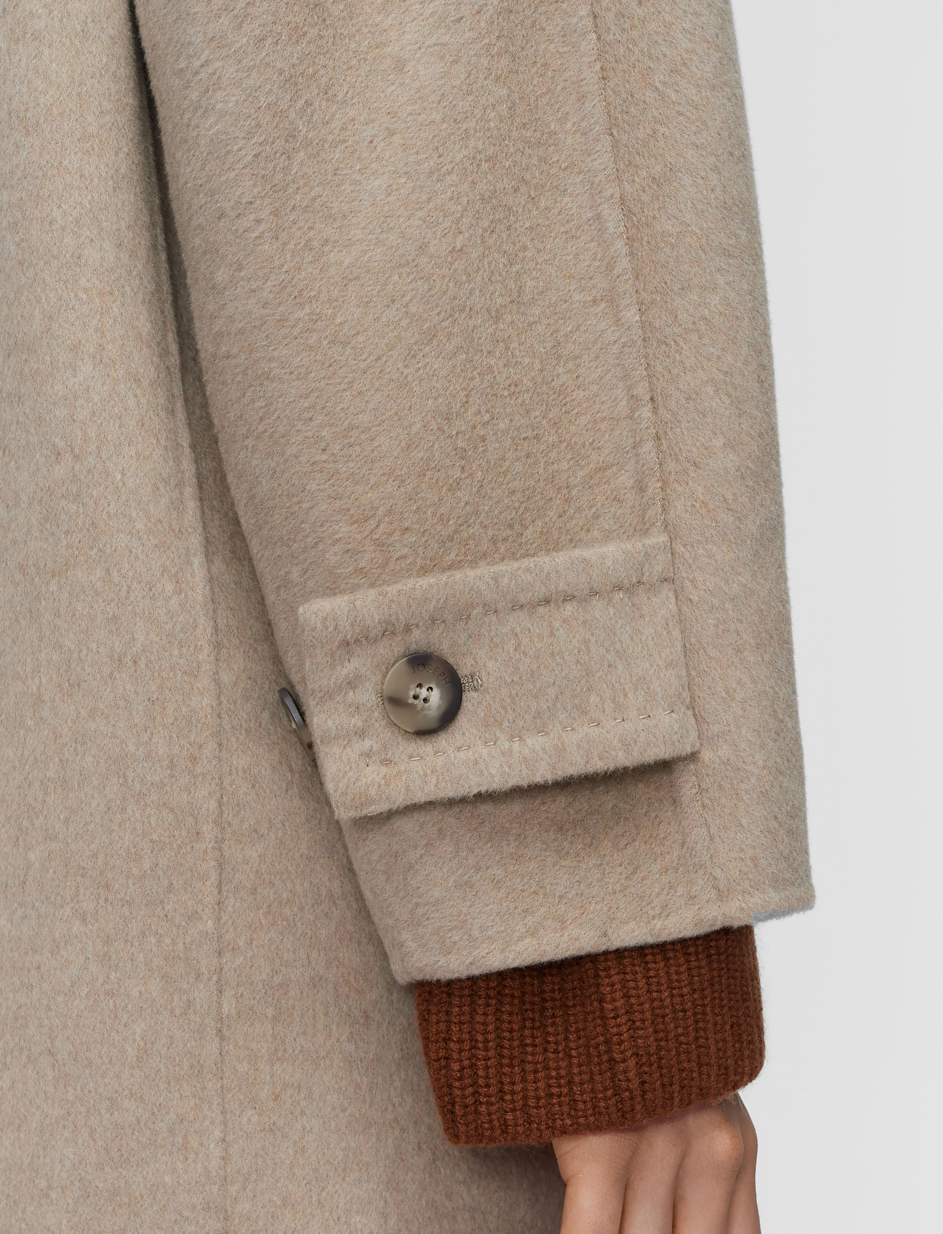Franco Double Face Cashmere Coat - Image 5