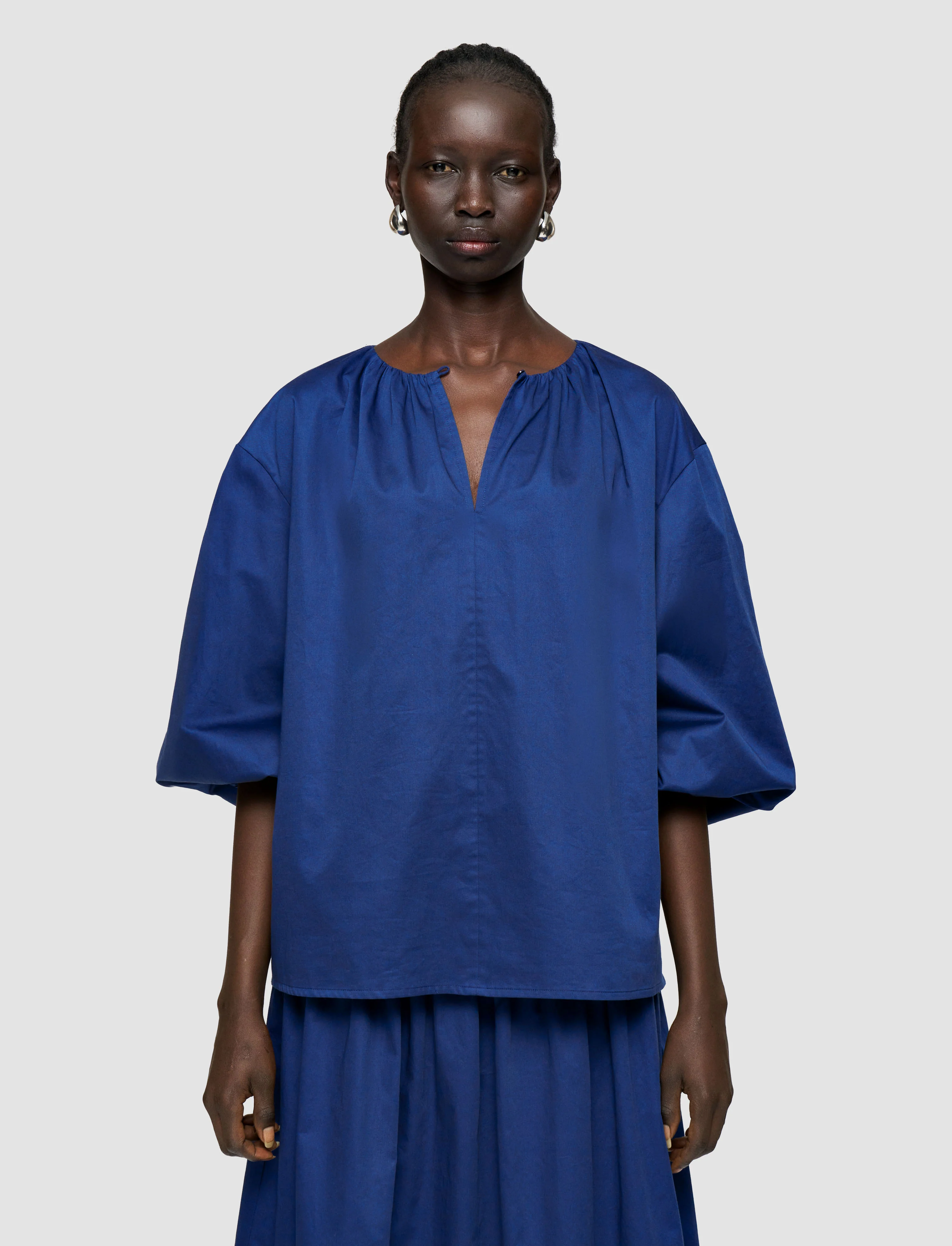 Godin Cotton Sateen Blouse - Image 3