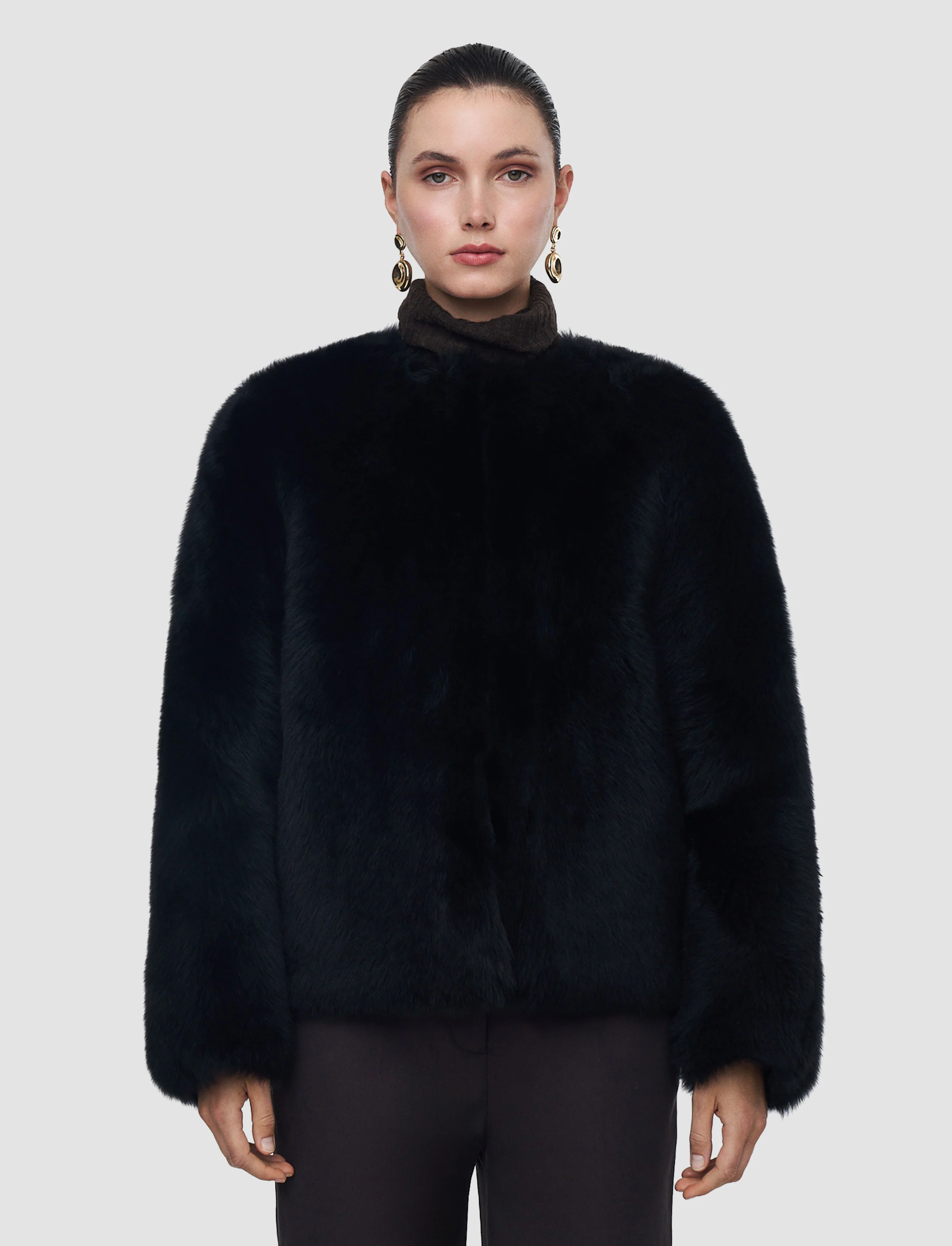 Gomez Long Haired Shearling Jacket - Image 3