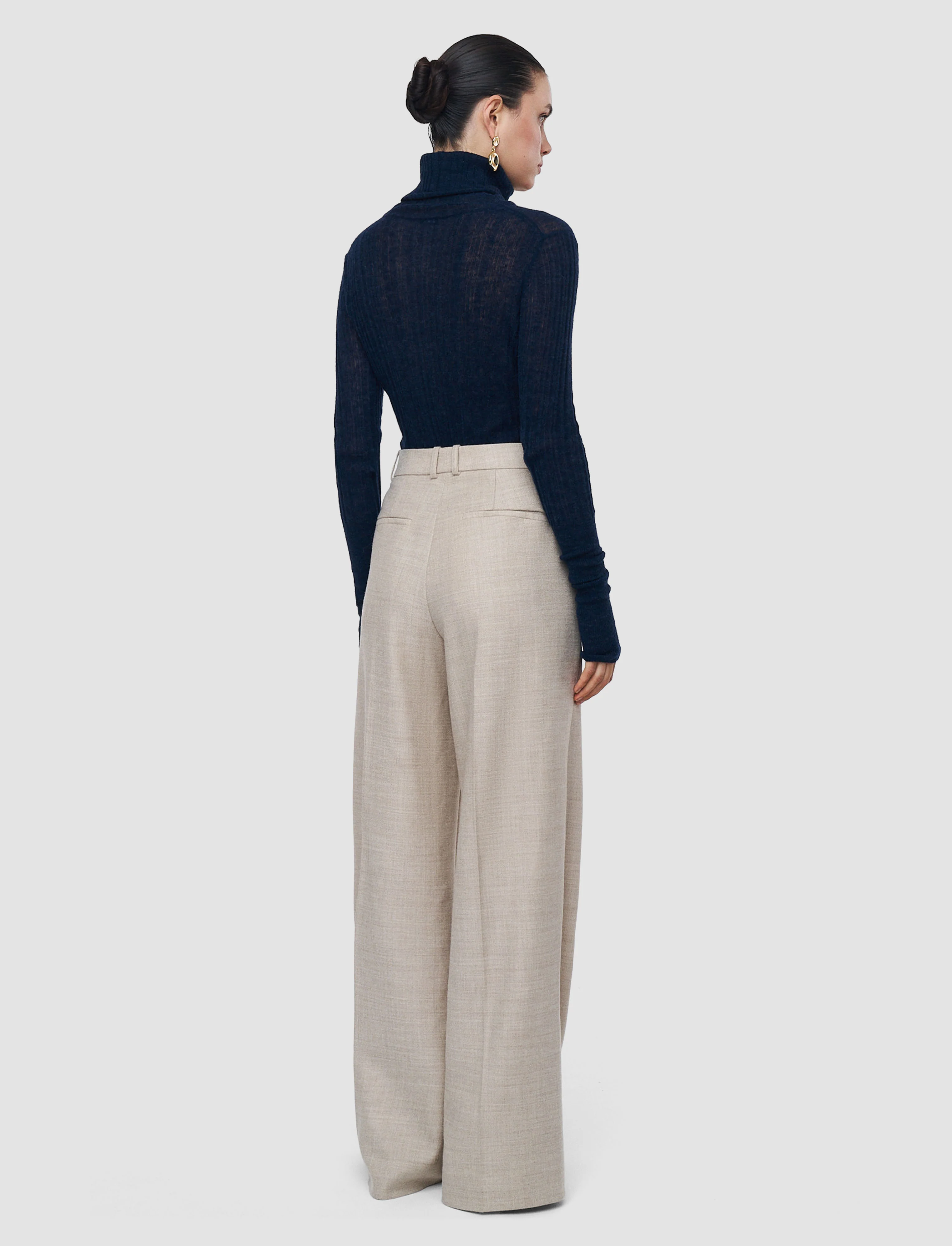 Hawley Virgin Wool Trousers - Image 3