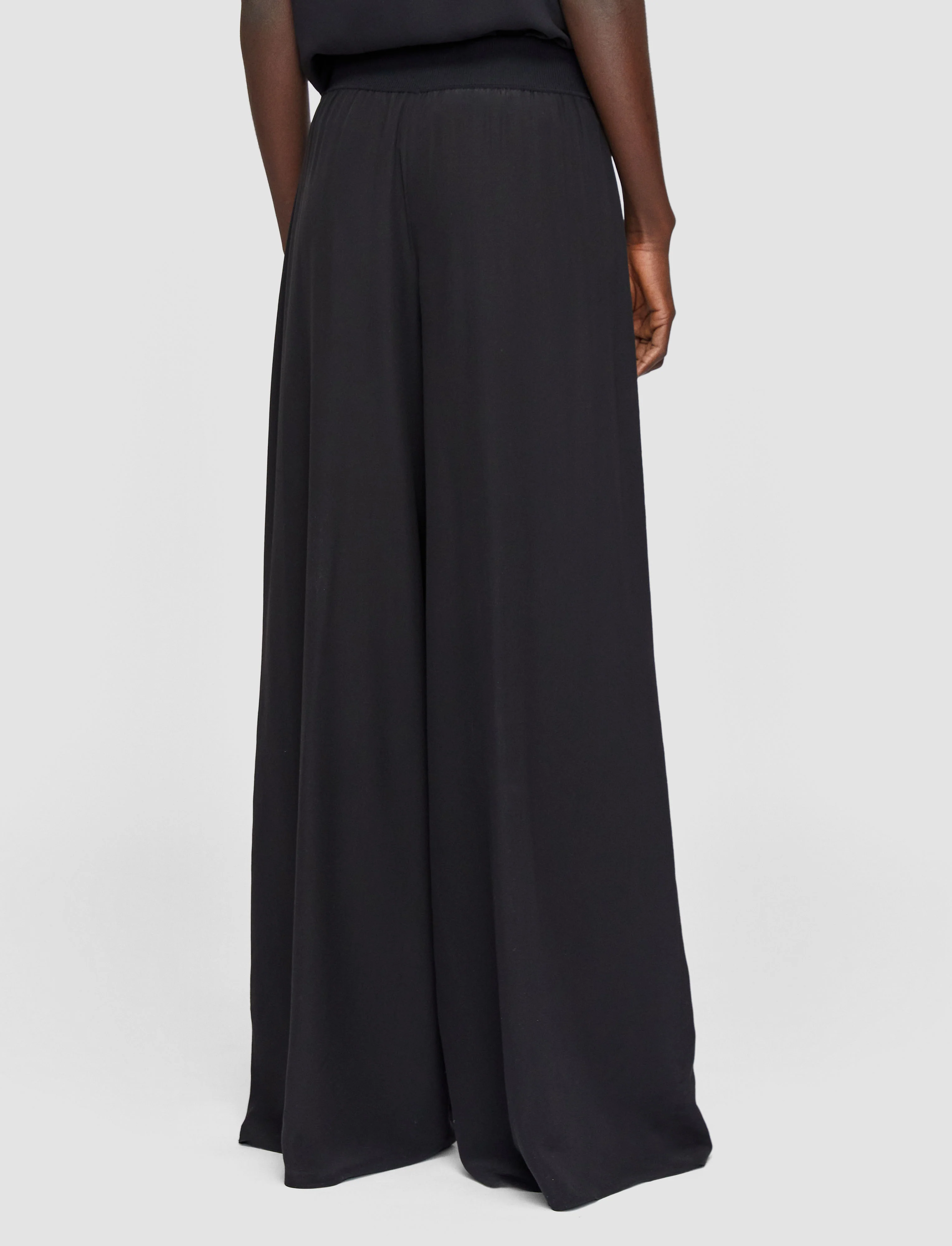 Hulin Crepe de Soie Silk Trousers - Image 3
