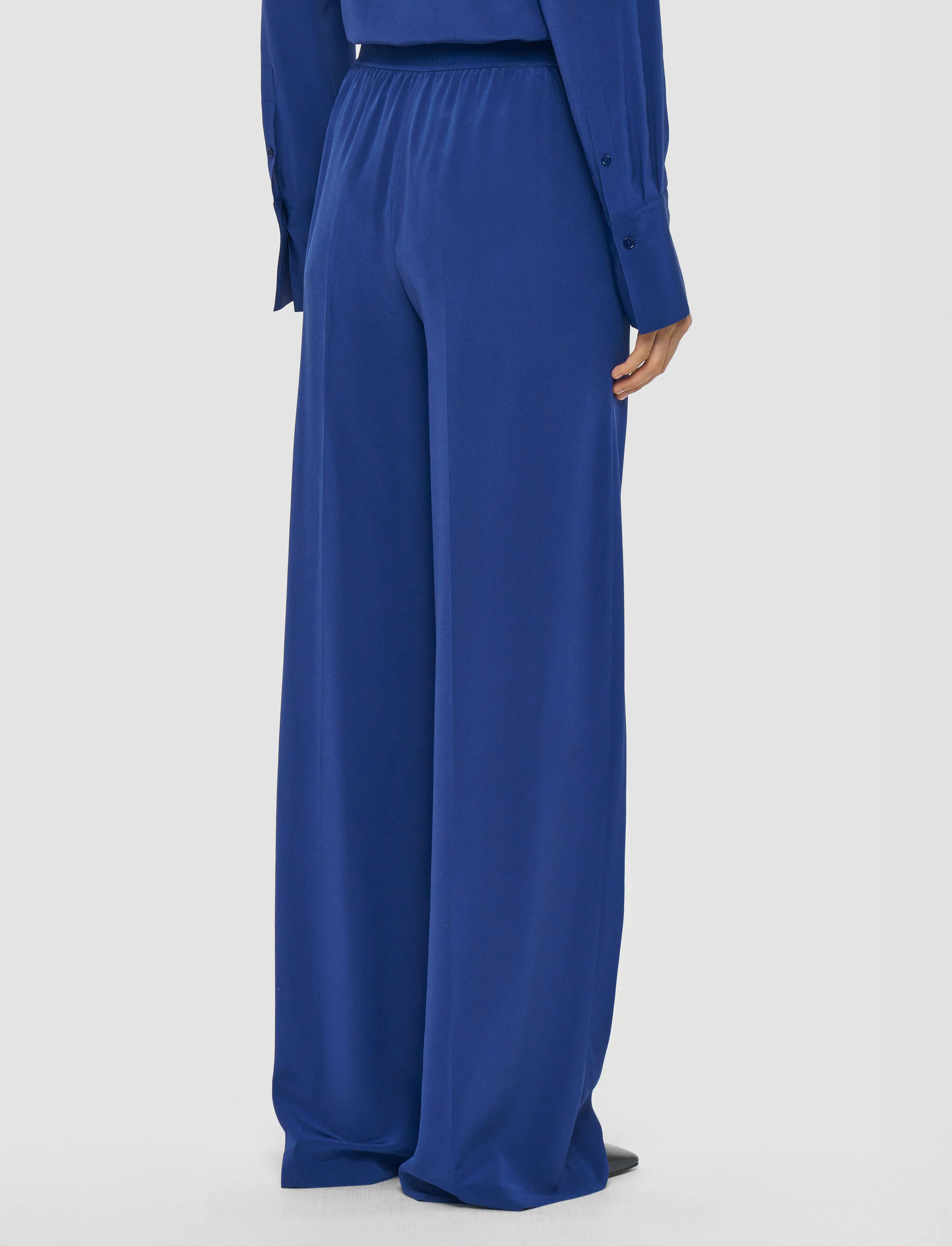 Hulin Crepe de Soie Silk Trousers - Image 3