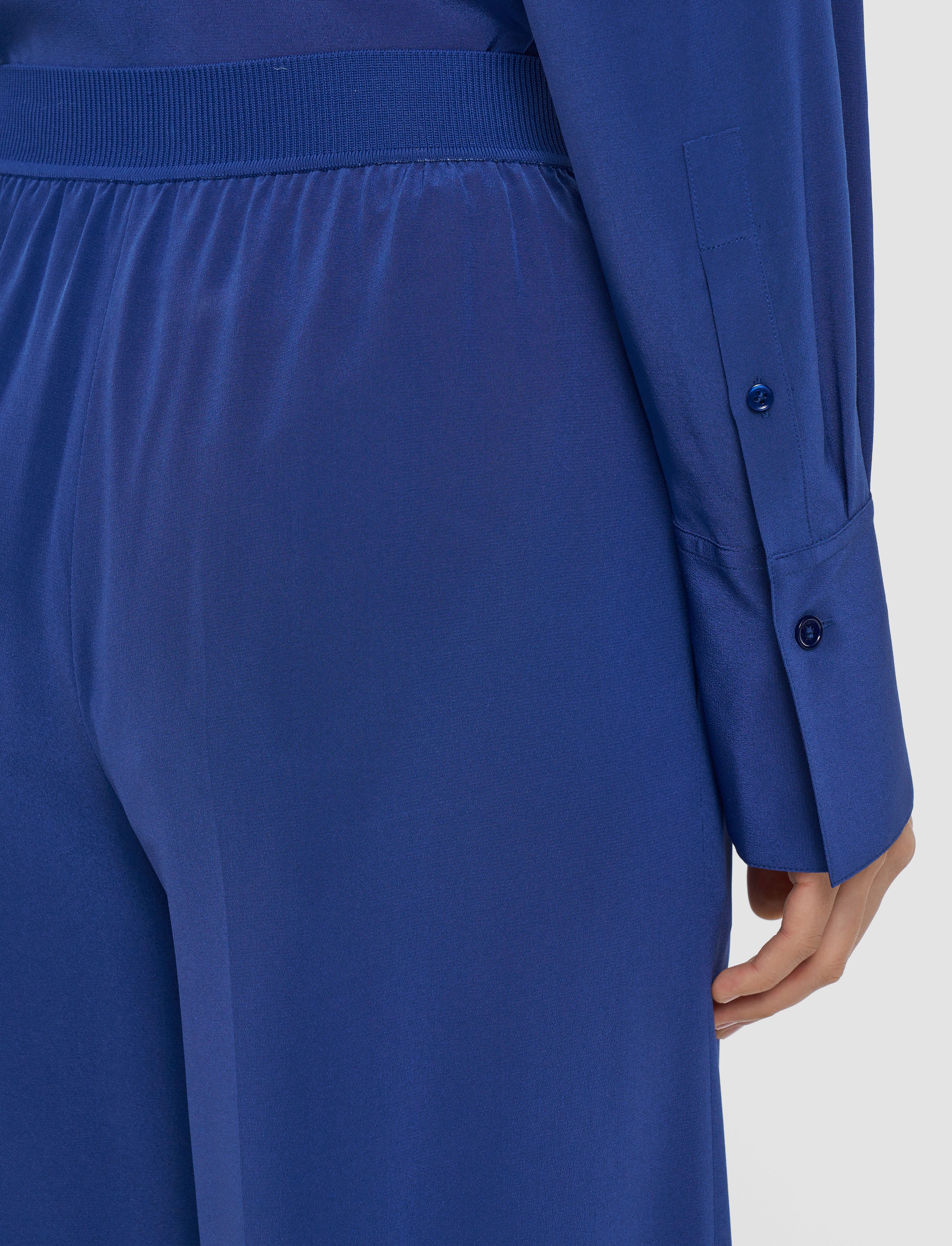 Hulin Crepe de Soie Silk Trousers - Image 4
