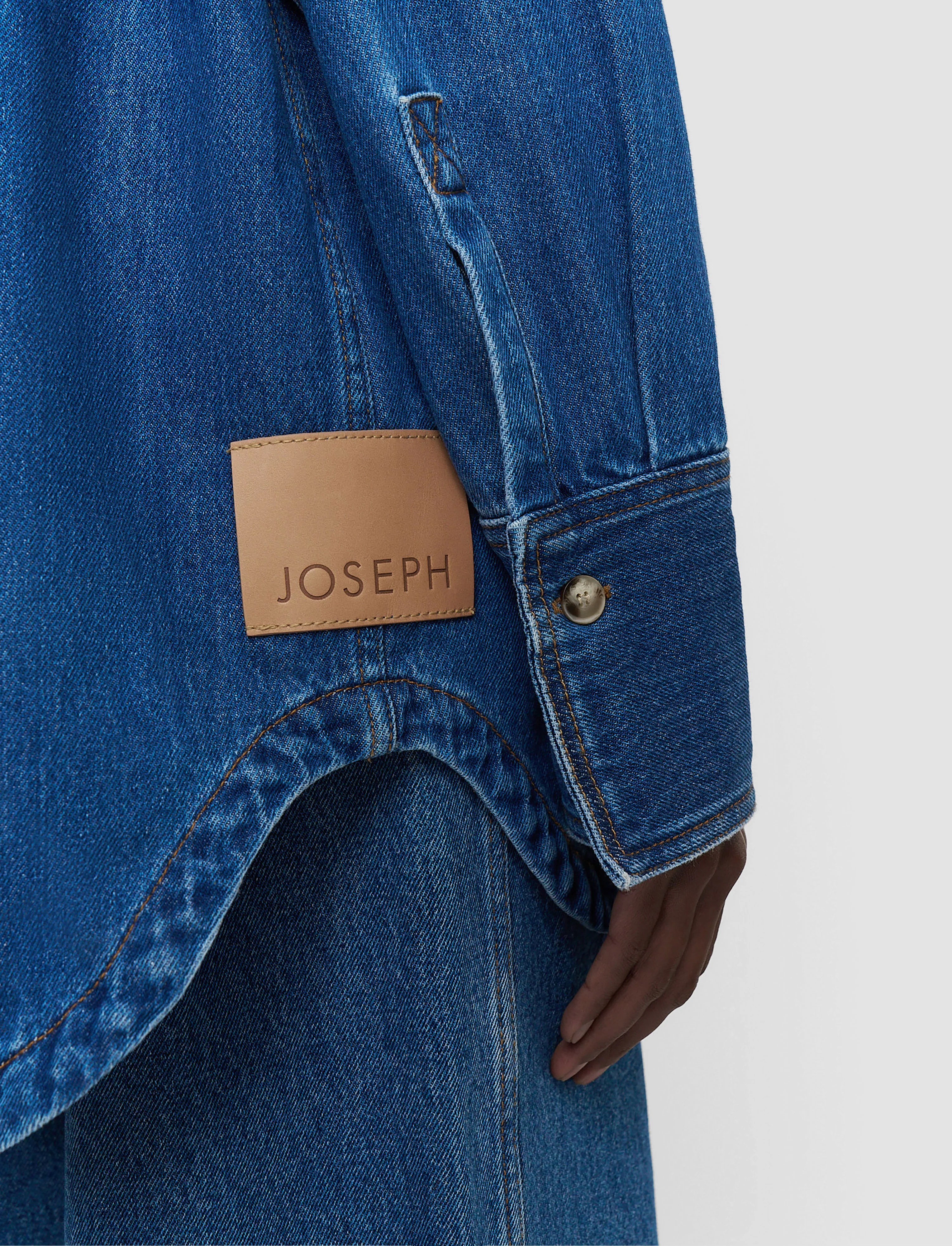Idar Light Denim Shirt - Image 6