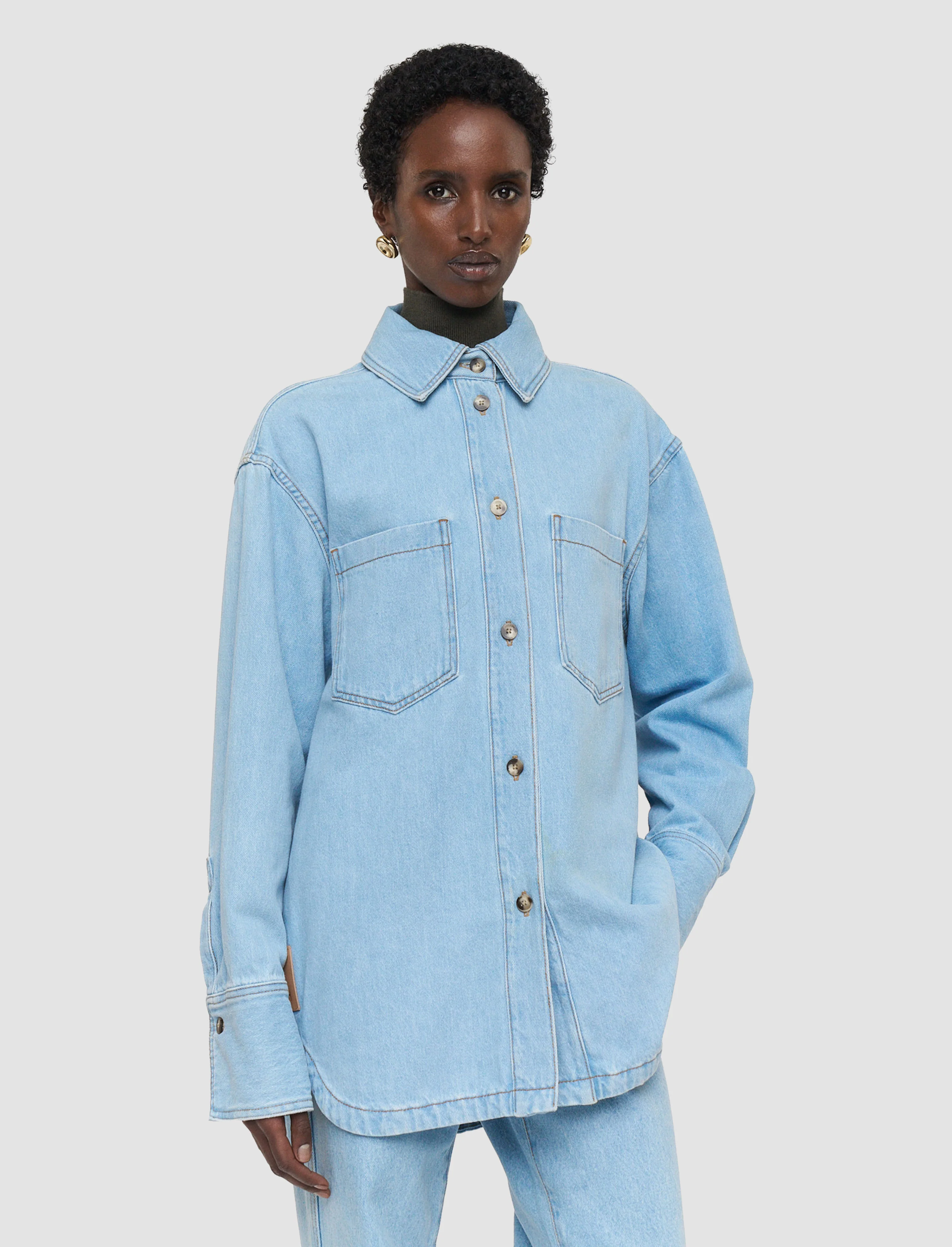 Idar Light Denim Shirt - Image 3