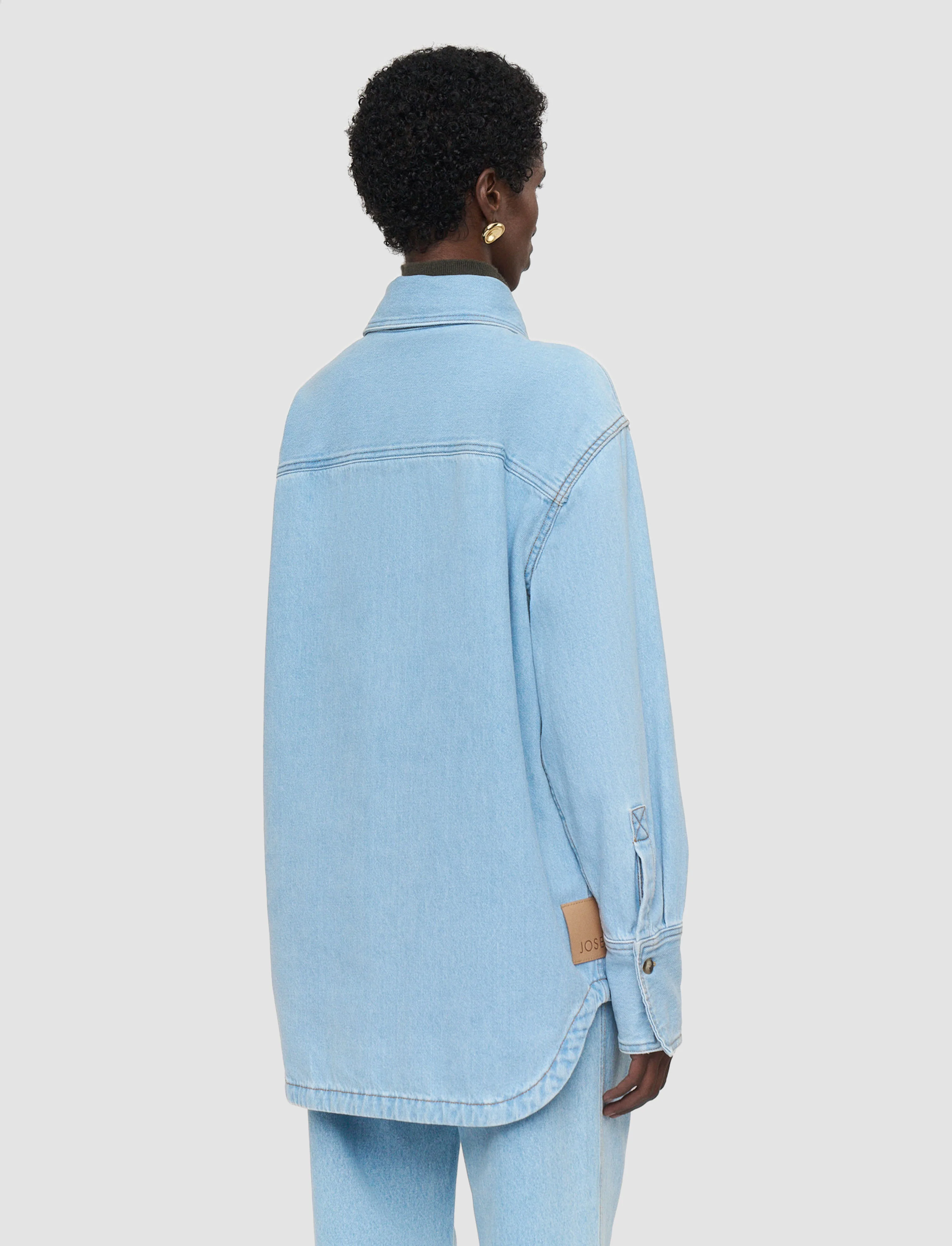Idar Light Denim Shirt - Image 4